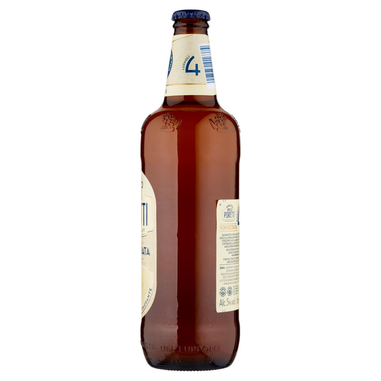 Birra Poretti 4 luppoli non filtrata 660 ml - Immagine 41
