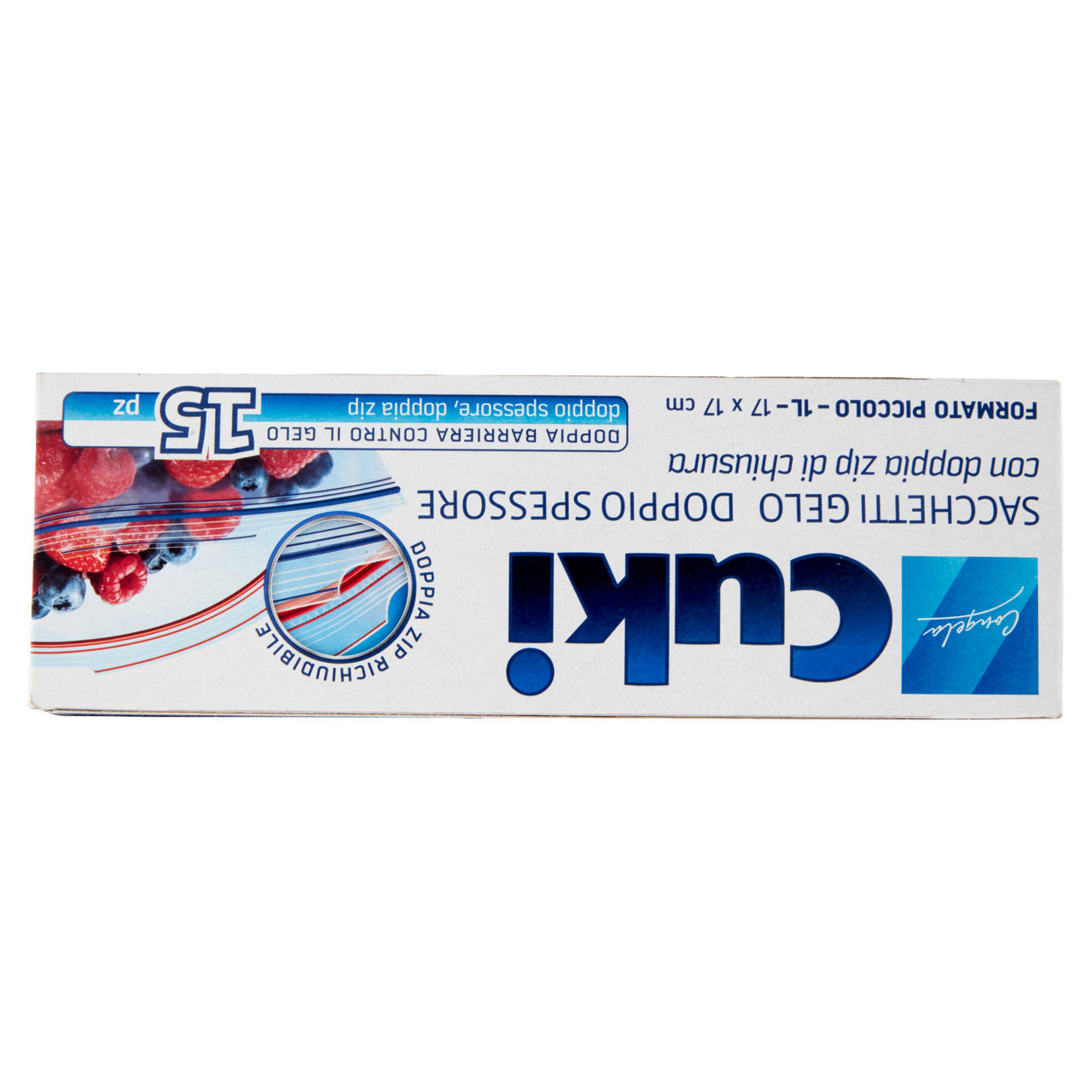 Sacchetti gelo cuki doppio spessore piccoli 1lt 17x17cm pz.15 - Immagine 41