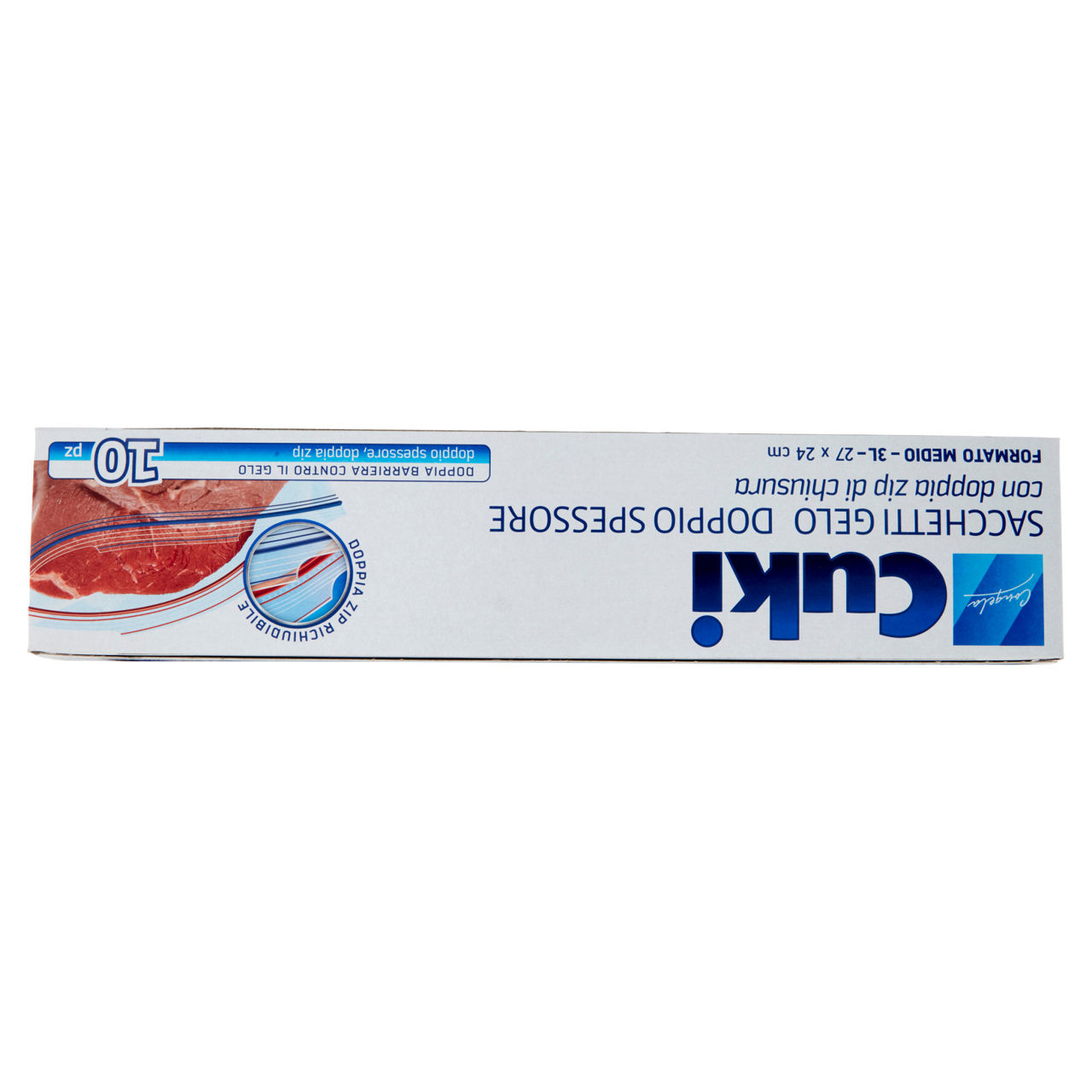 Sacchetti gelo cuki doppio spessore medi 3lt 27x24cm pz.10 - Immagine 61