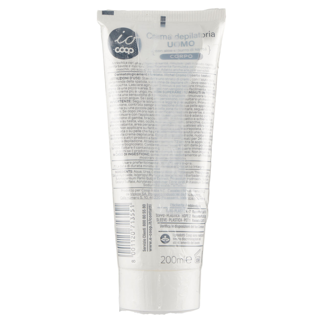 Crema depilatoria uomo io coop ml 200 - Immagine 61