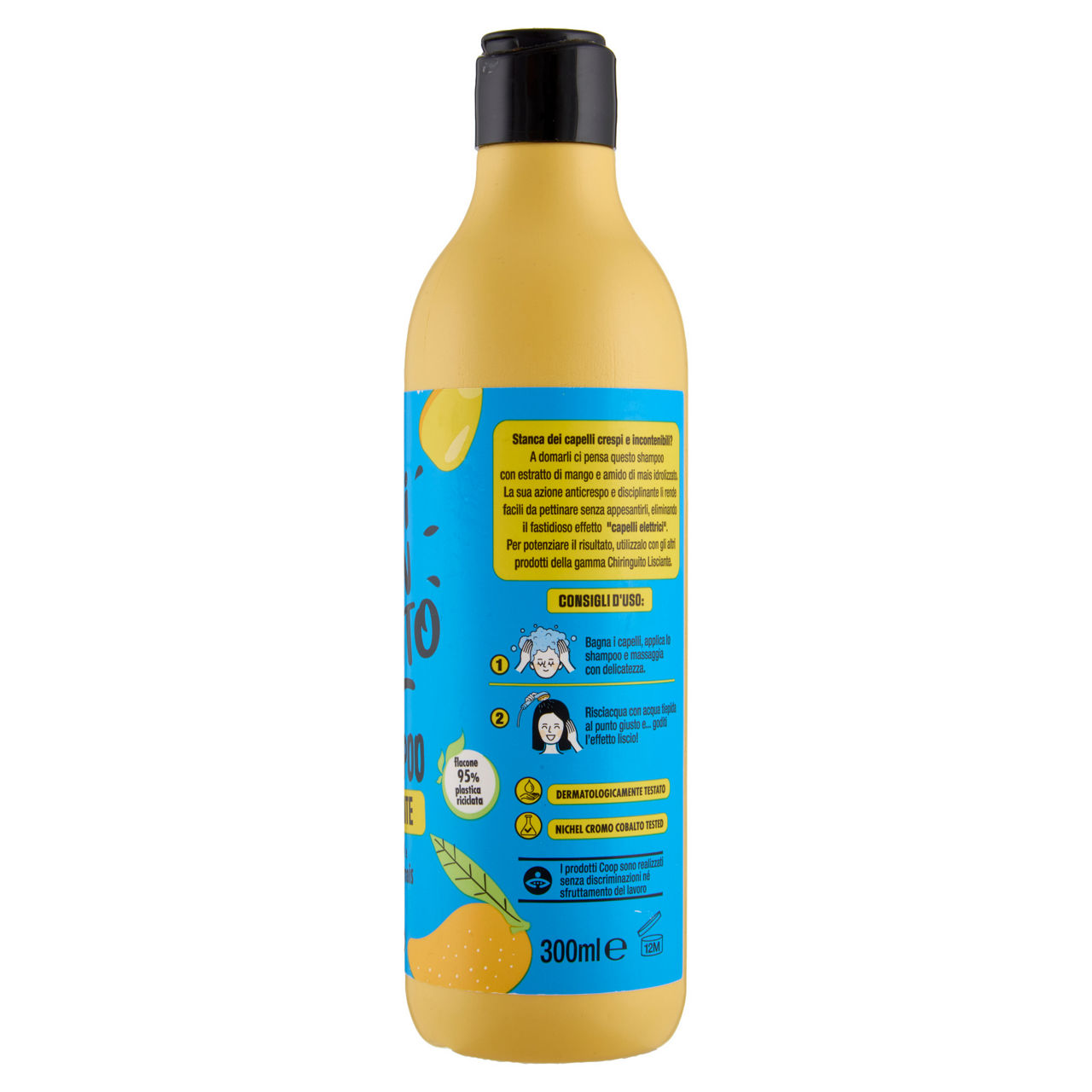 Shampoo lisciante mango e amido di mais chiringuito coop ml 300 - Immagine 71
