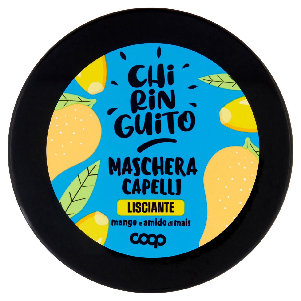 Maschera capelli lisciante mango e amido di mais chiringuito coop ml 350