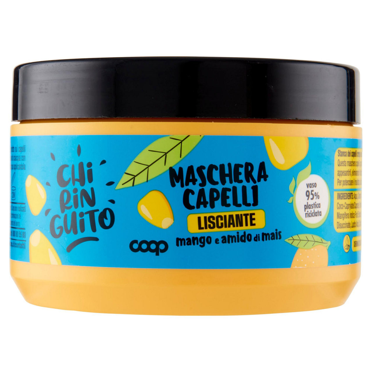Maschera capelli lisciante mango e amido di mais chiringuito coop ml 350 - Immagine 51