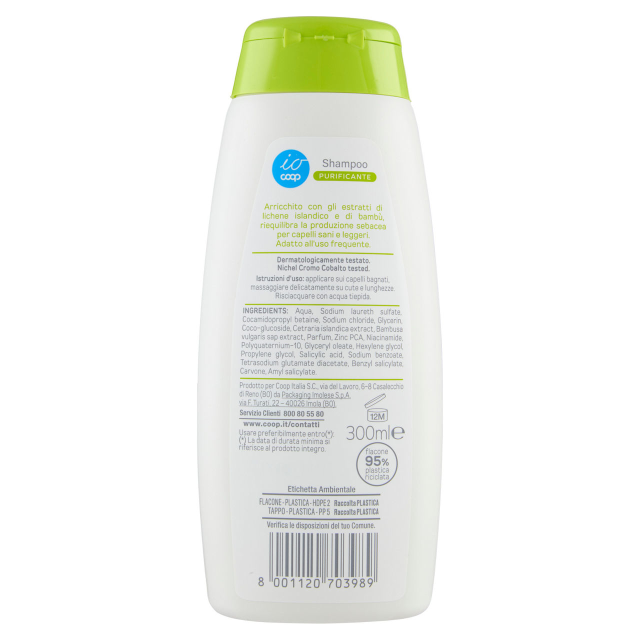 Shampoo purificante io coop ml 300 - Immagine 121