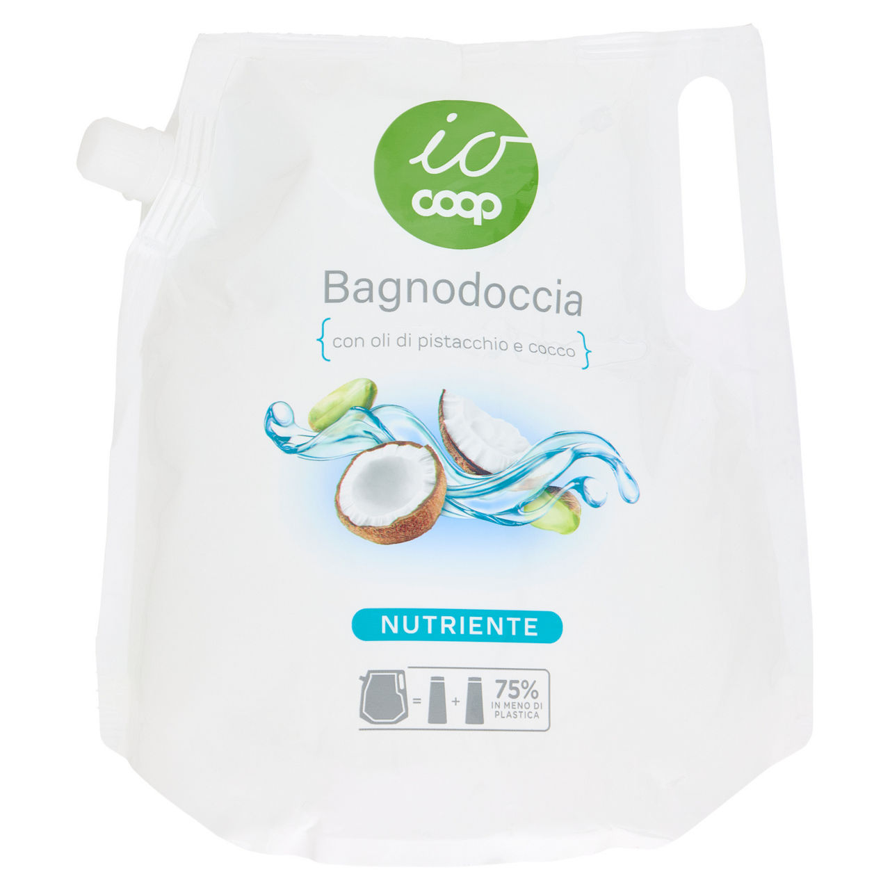 Ricarica bagnodoccia nutriente io coop ml 1000