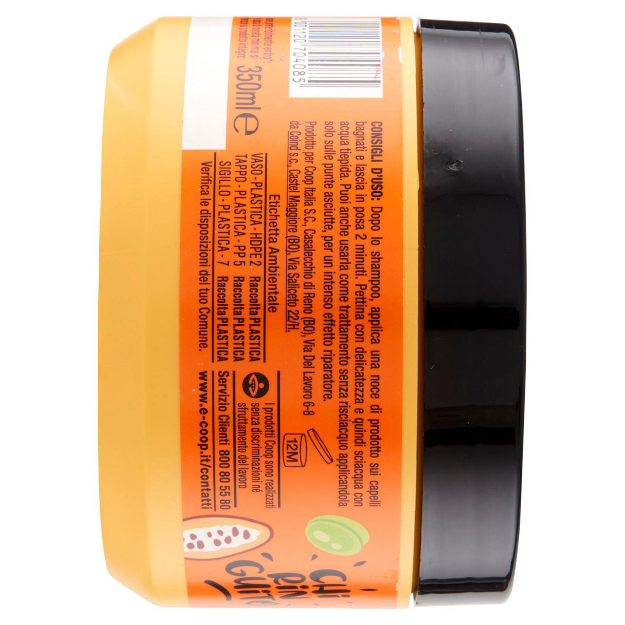 Maschera capelli rigenerante cacao e proteine di soia chiringuito coop ml 350 - Immagine 51