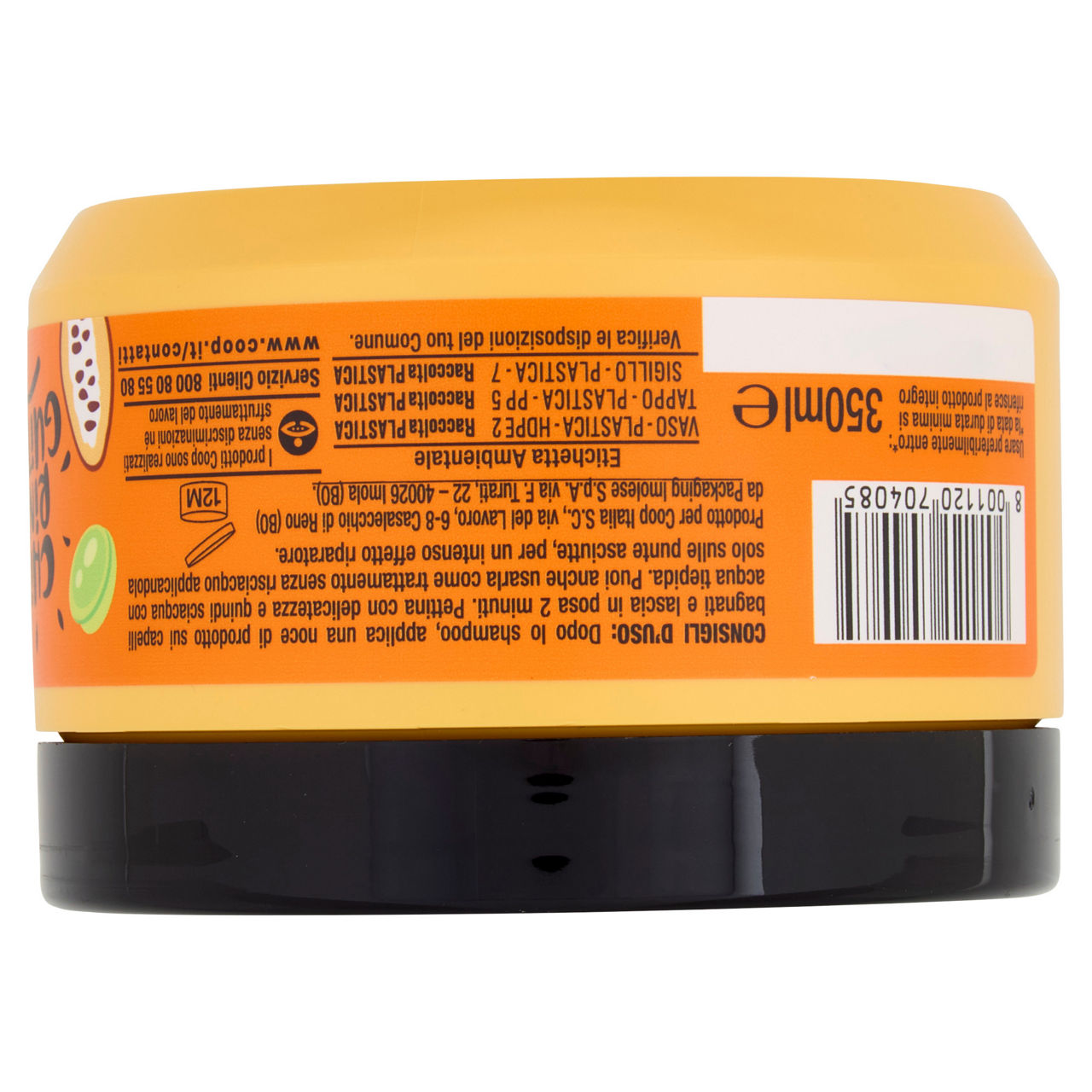 Maschera capelli rigenerante cacao e proteine di soia chiringuito coop ml 350 - Immagine 91