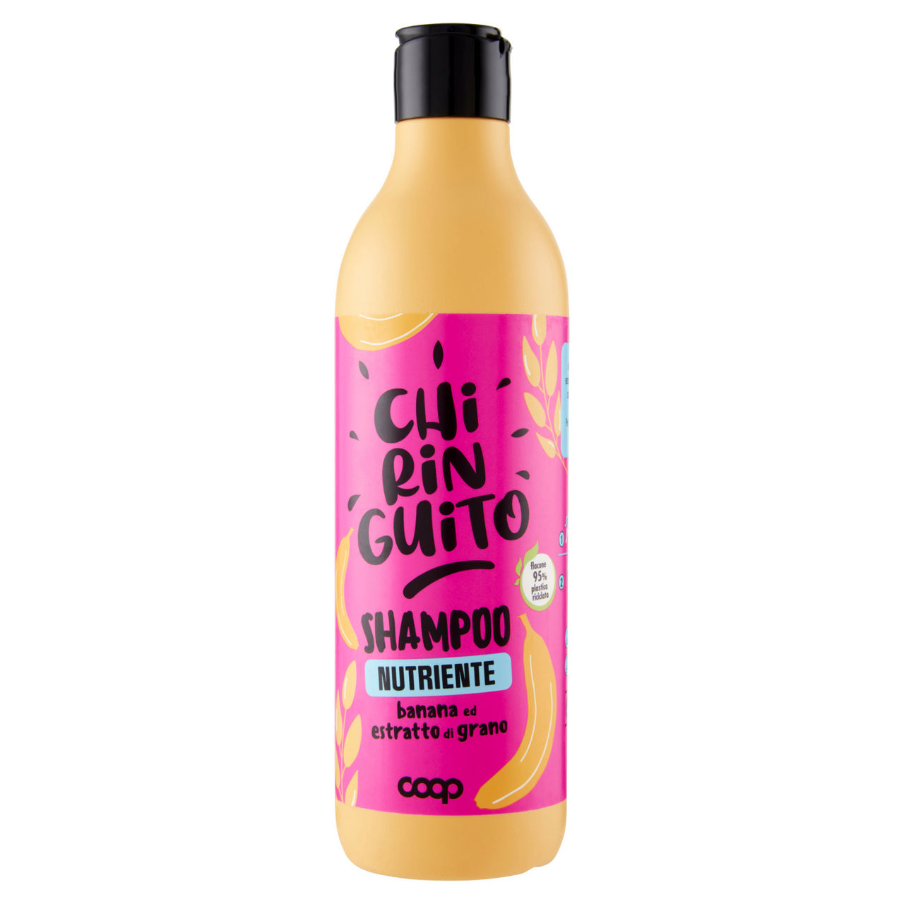 Shampoo nutriente banana ed estratto di grano chiringuito coop ml 300