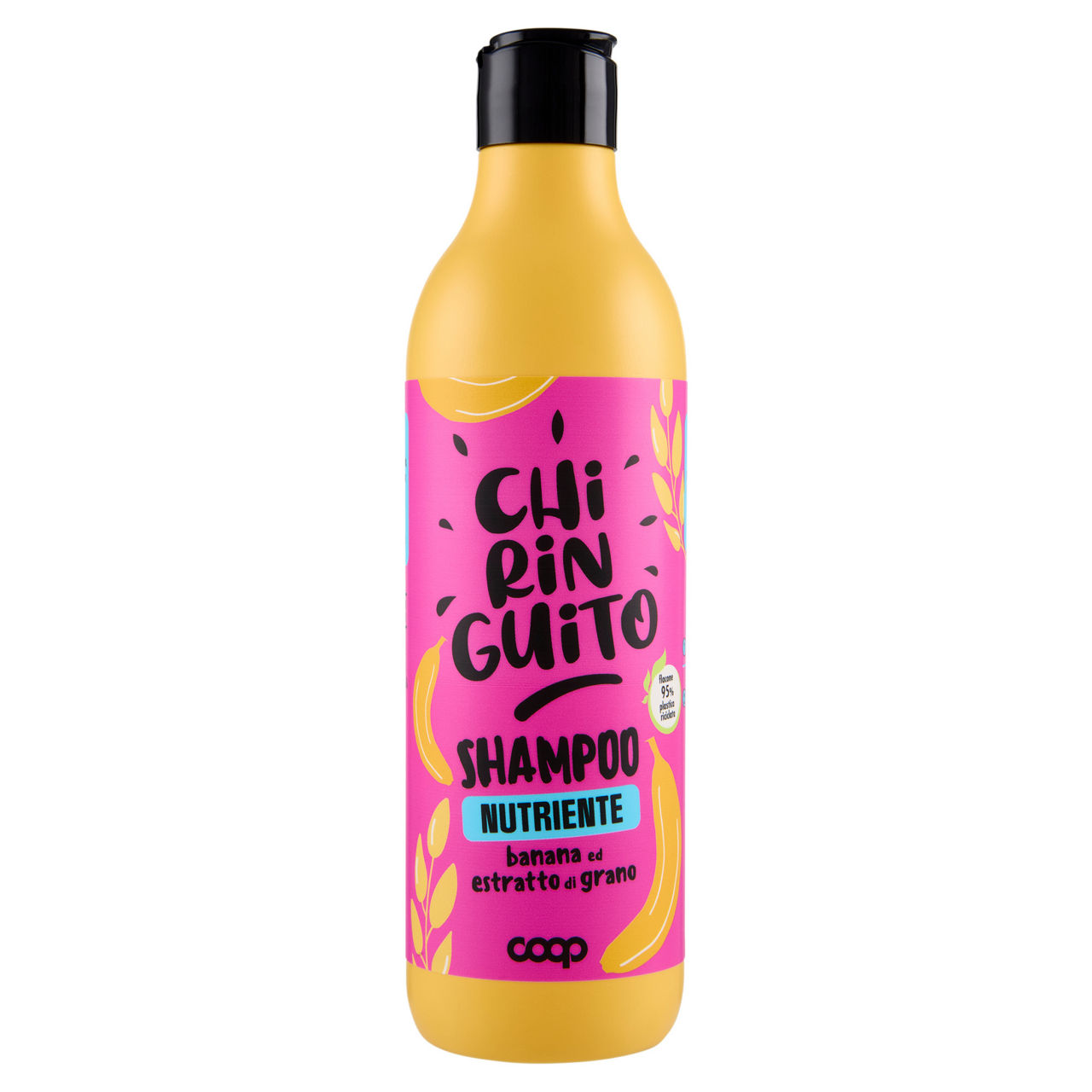 Shampoo nutriente banana ed estratto di grano chiringuito coop ml 300