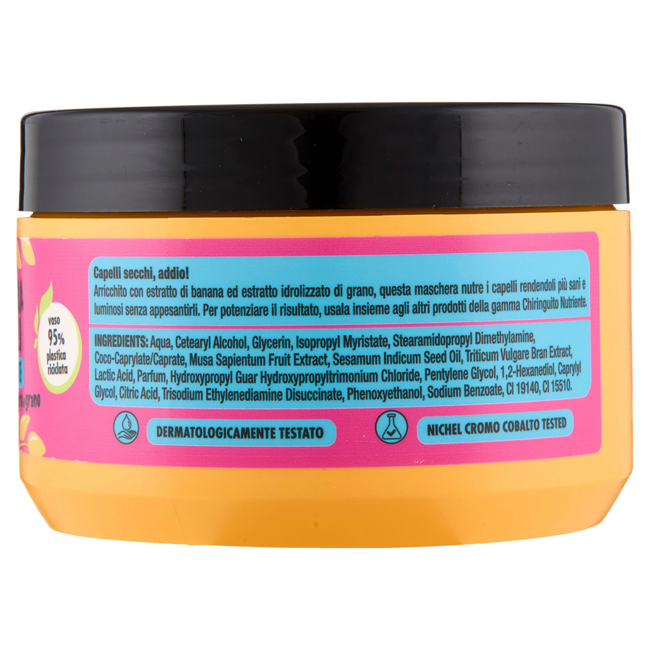 Maschera capelli nutriente banana ed estratto di grano chiringuito coop ml 350 - Immagine 101