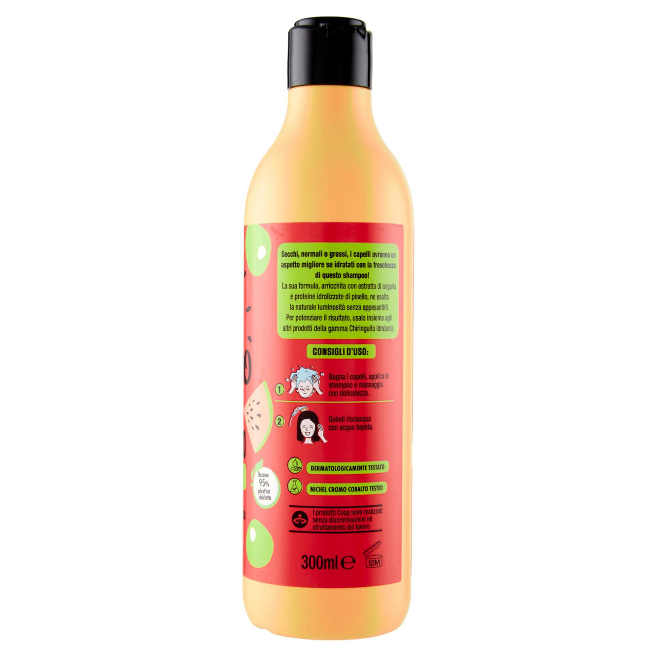 Shampoo idratante anguria e proteine di pisello chiringuito coop ml 300 - Immagine 51