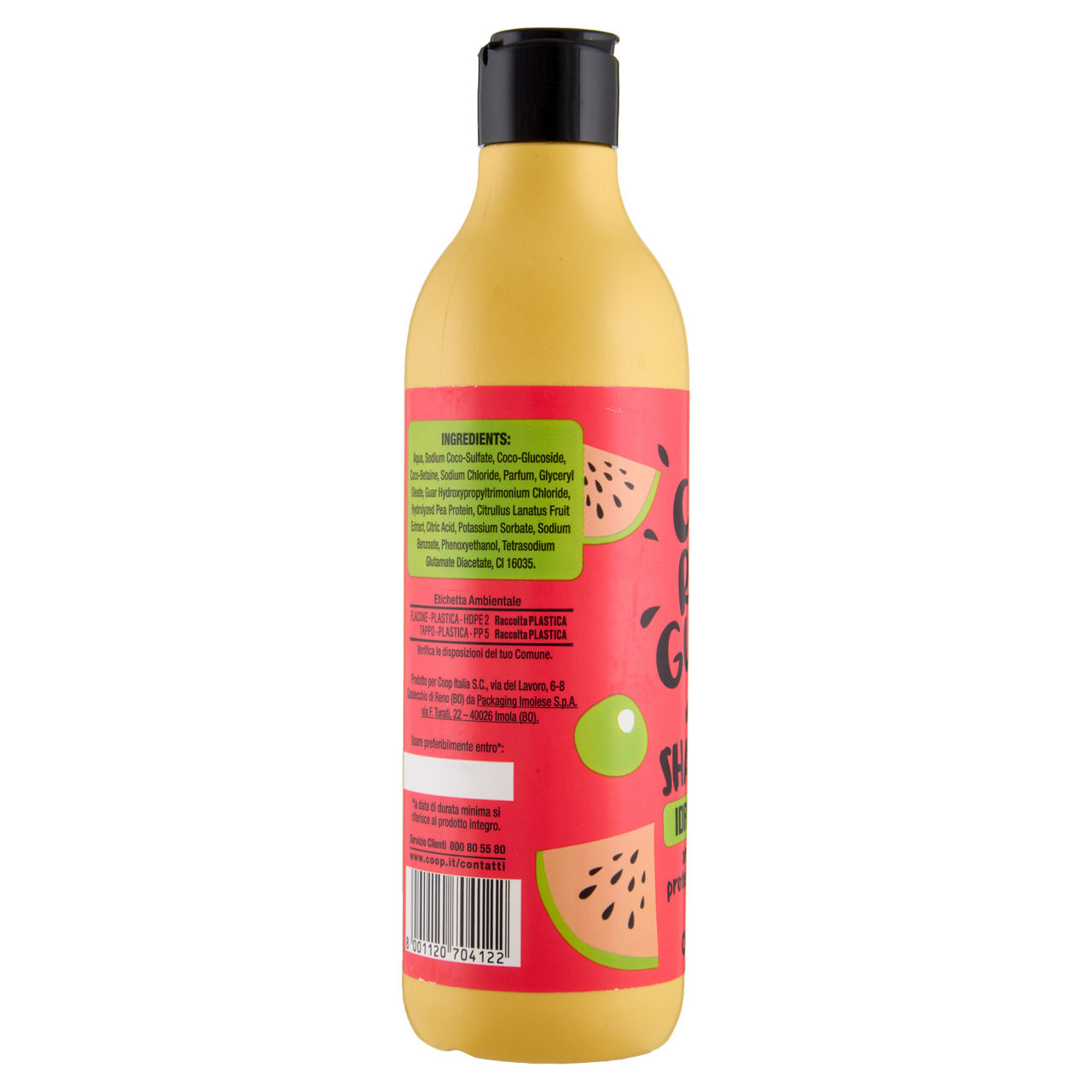 Shampoo idratante anguria e proteine di pisello chiringuito coop ml 300 - Immagine 91