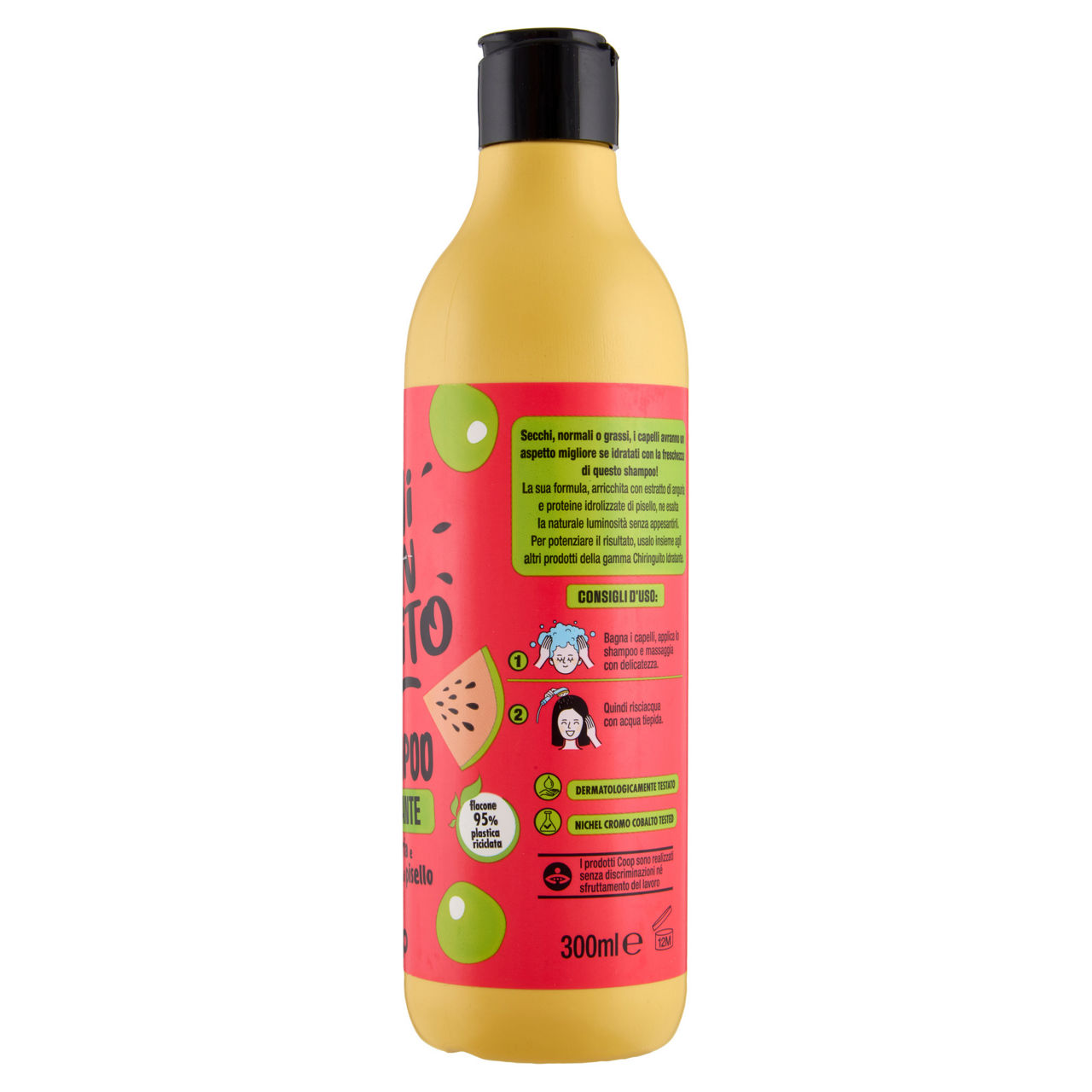 Shampoo idratante anguria e proteine di pisello chiringuito coop ml 300 - Immagine 101