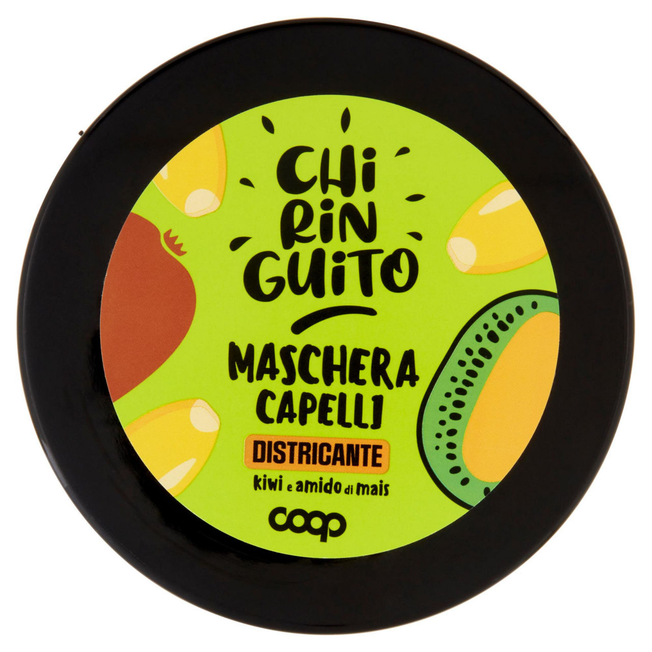 Maschera capelli districante kiwi e amido di mais chiringuito coop ml 350 - Immagine 01