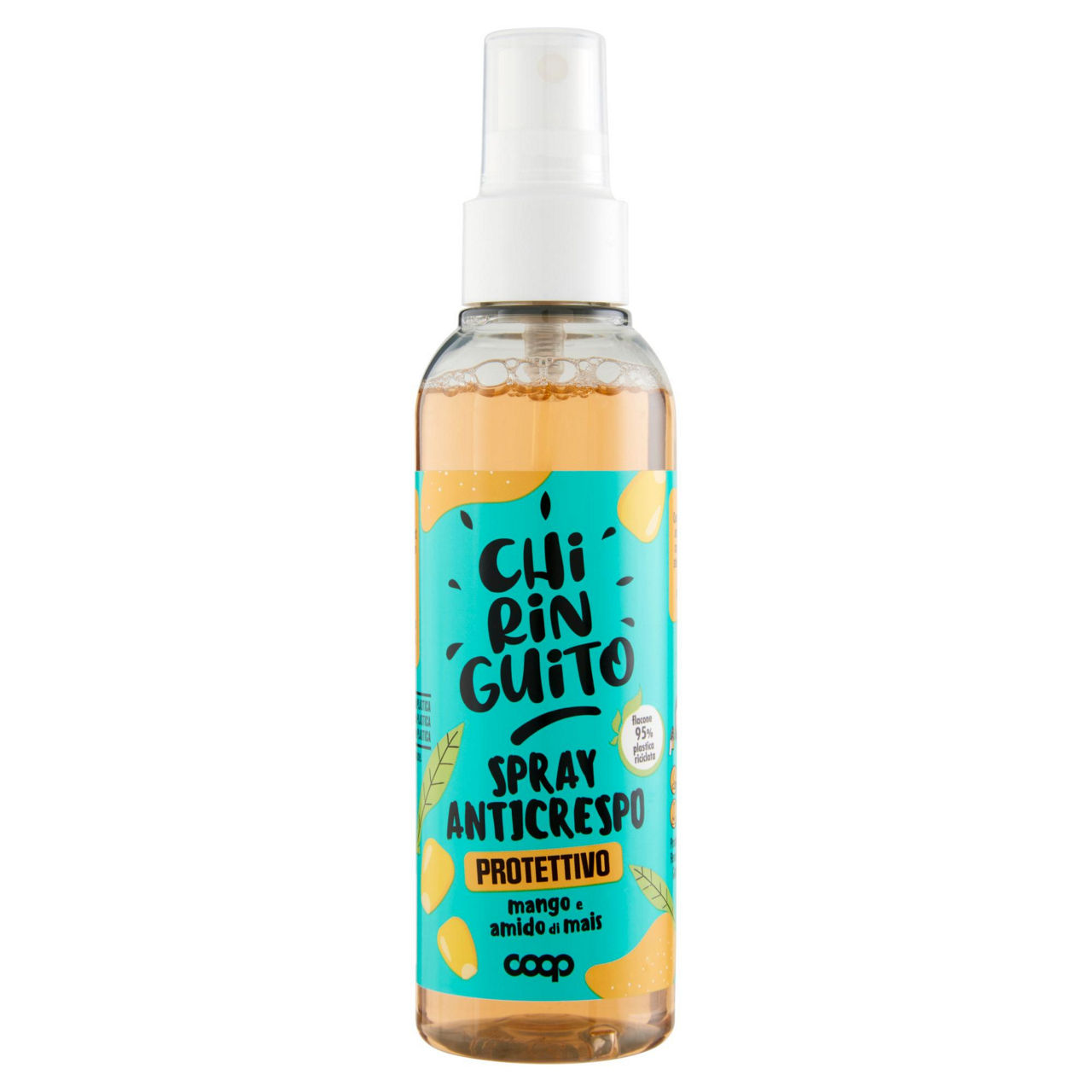 Spray anticrespo protettivo mango e amido di mais chiringuito coop ml 150