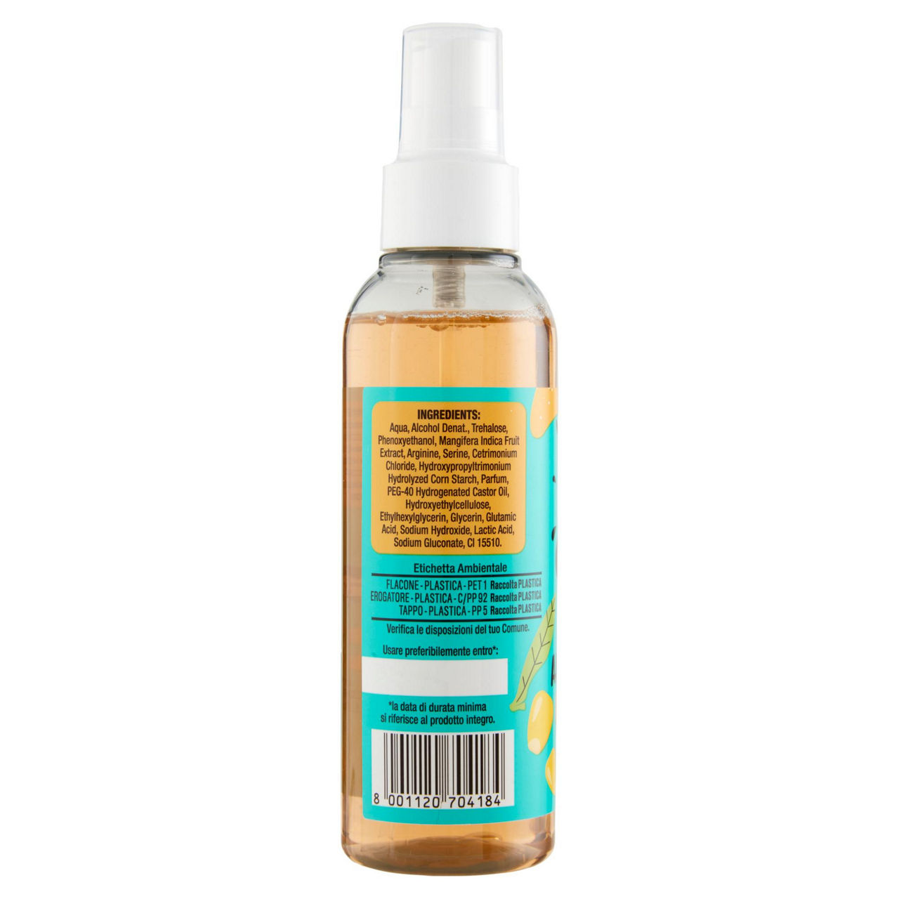 Spray anticrespo protettivo mango e amido di mais chiringuito coop ml 150 - Immagine 51