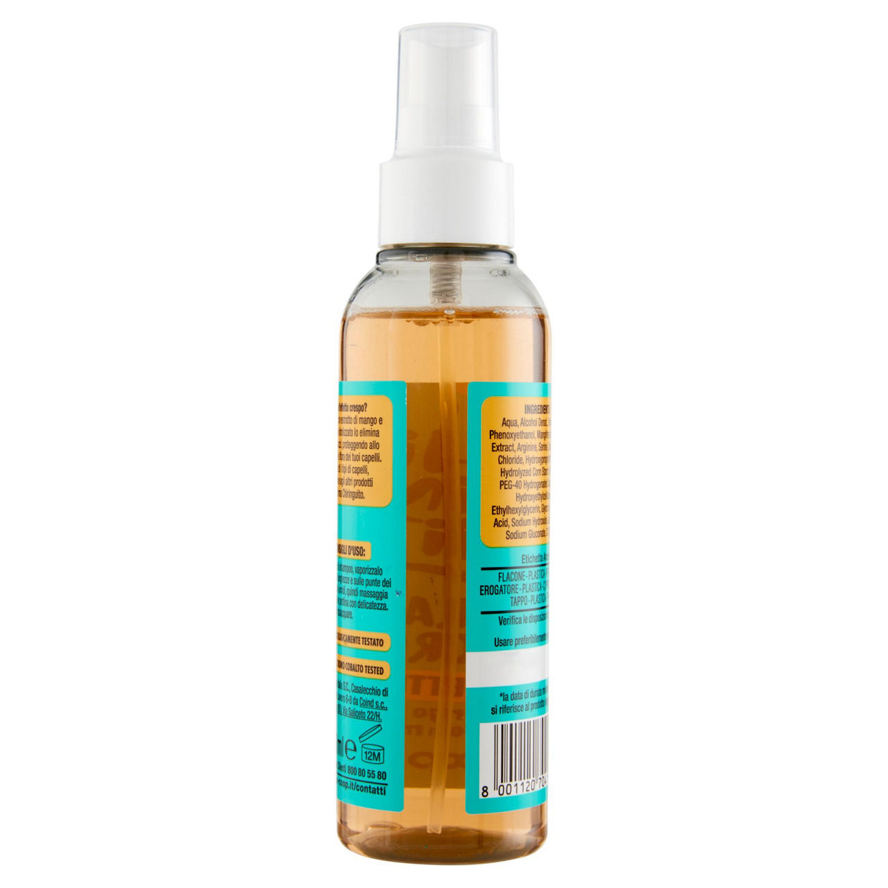Spray anticrespo protettivo mango e amido di mais chiringuito coop ml 150 - Immagine 31