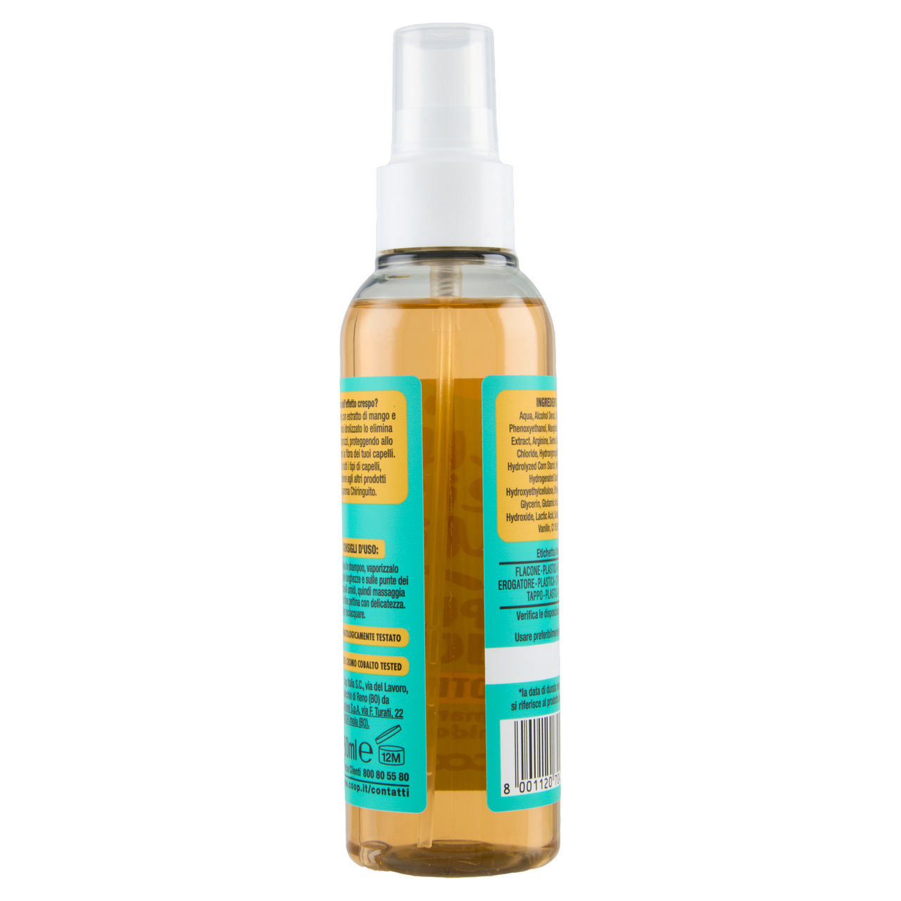 Spray anticrespo protettivo mango e amido di mais chiringuito coop ml 150 - Immagine 21