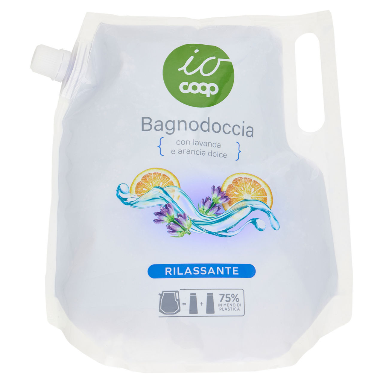 Ricarica bagnodoccia rilassante io coop ml 1000