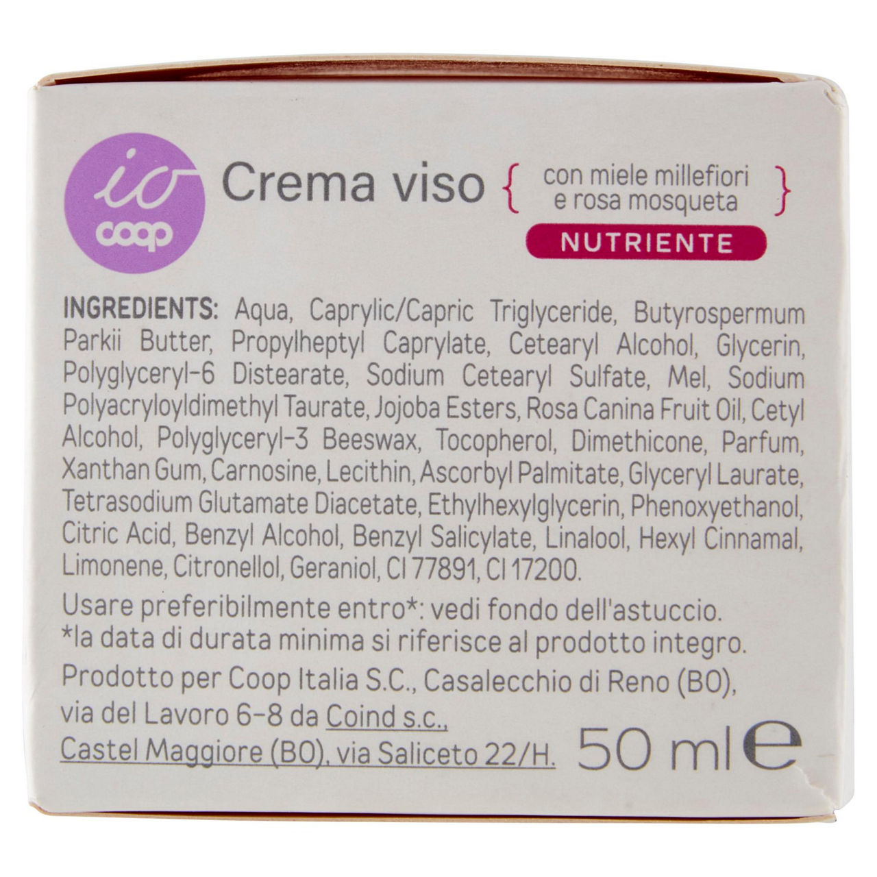 Crema viso nutriente io coop ml 50 - Immagine 21