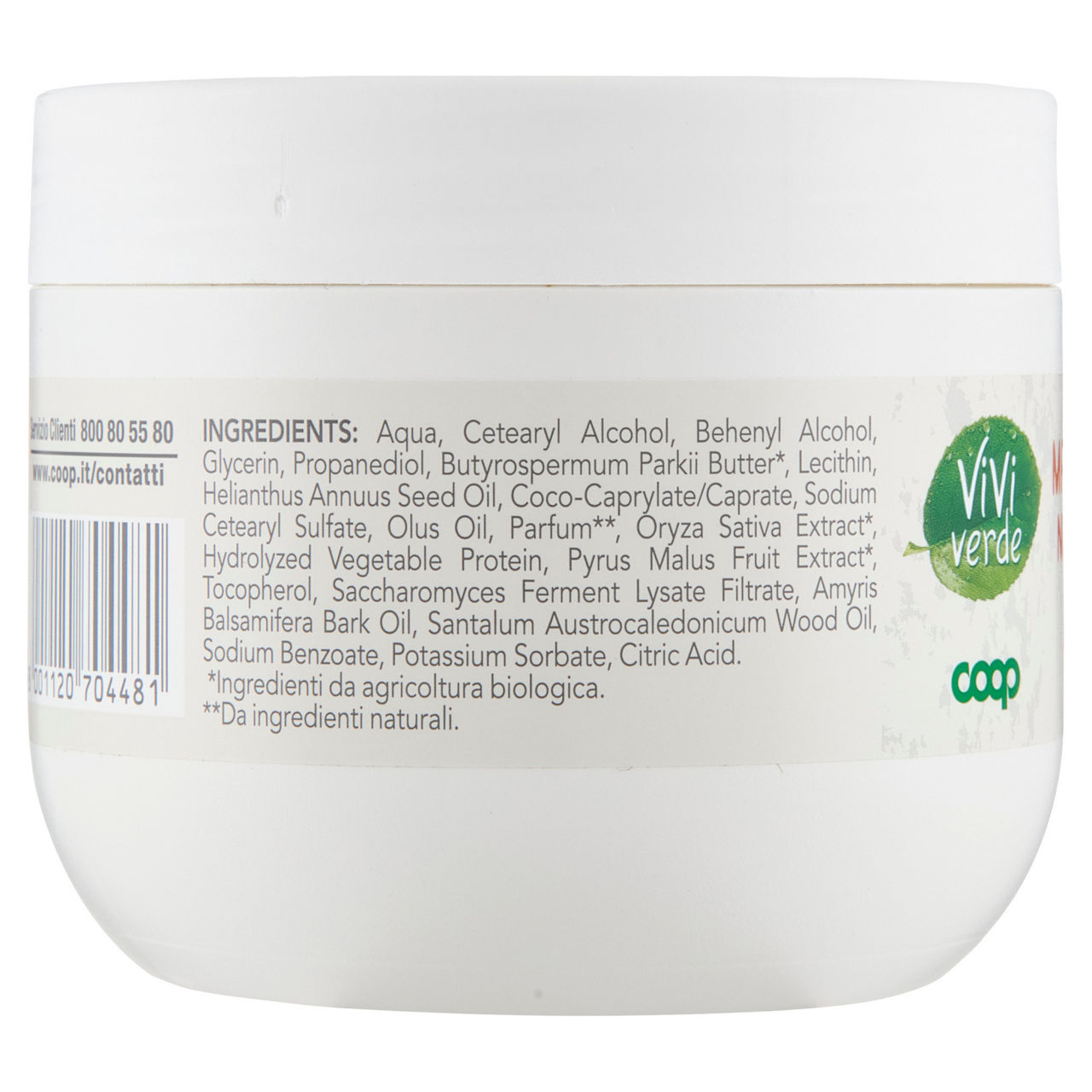 Maschera nutriente riparatrice vivi verde coop ml 300 - Immagine 11