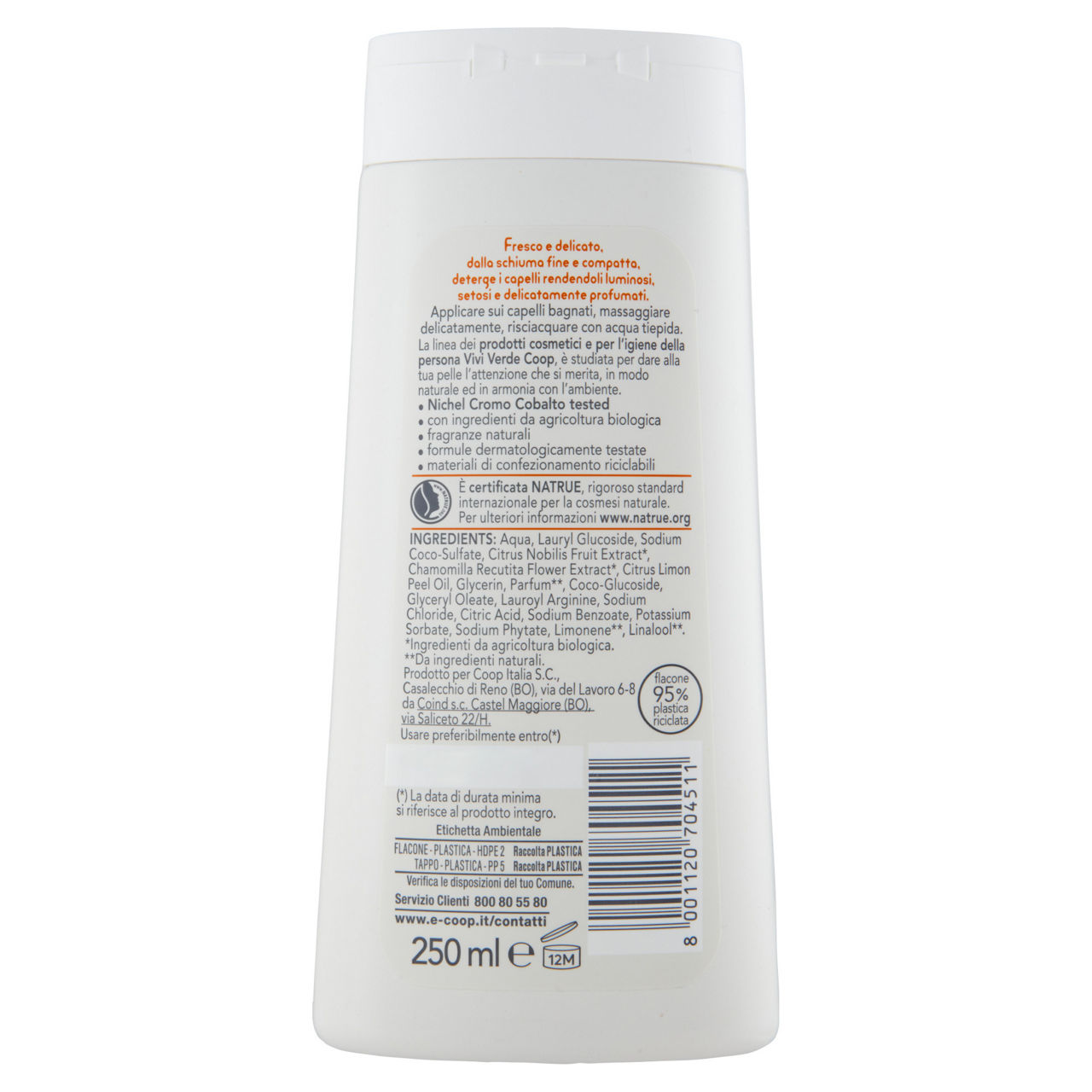 Shampoo delicato illuminante vivi verde coop ml 250 - Immagine 51