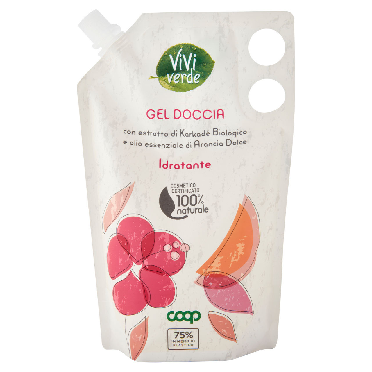 Ricarica gel doccia idratante vivi verde coop ml 600 - Immagine 01