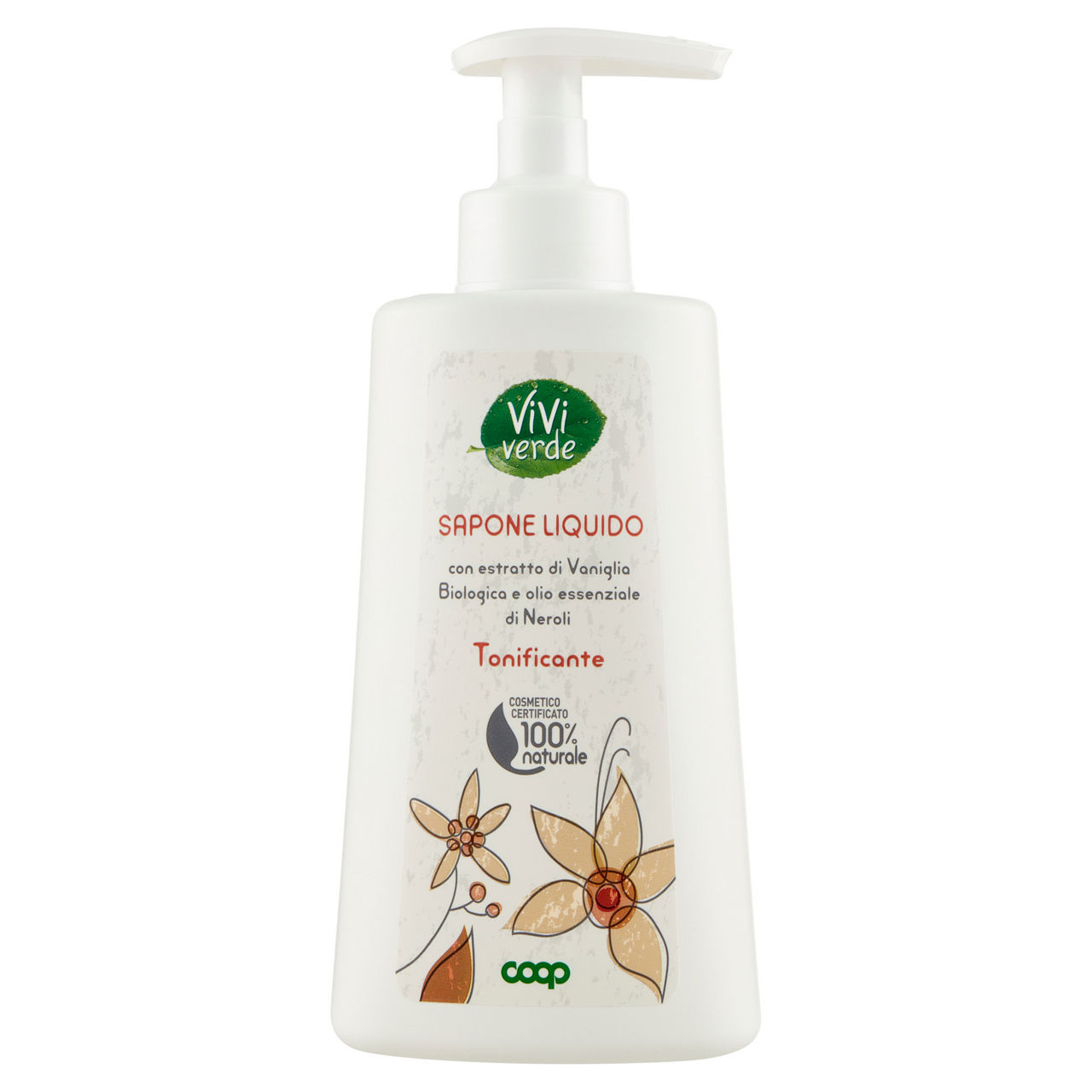 Sapone liquido tonificante vivi verde coop ml 250 - Immagine 01
