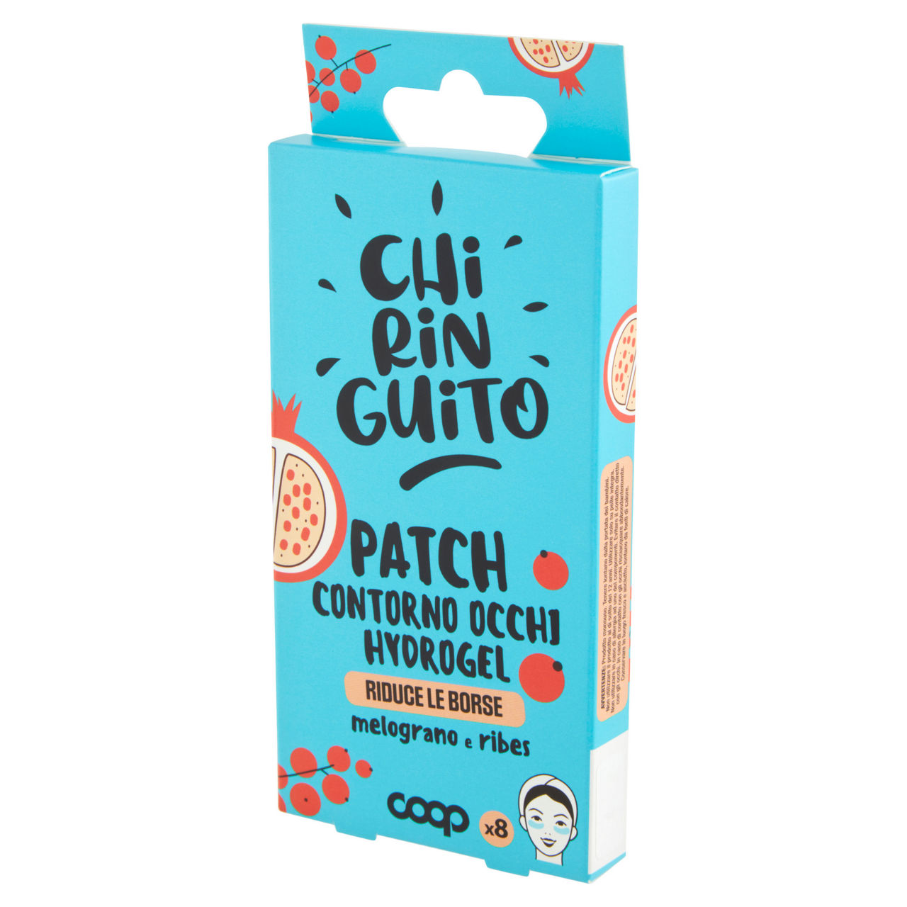 Patch contorno occhi hydrogel riduce le borse chiringuito scatola coop pz.8 - Immagine 41