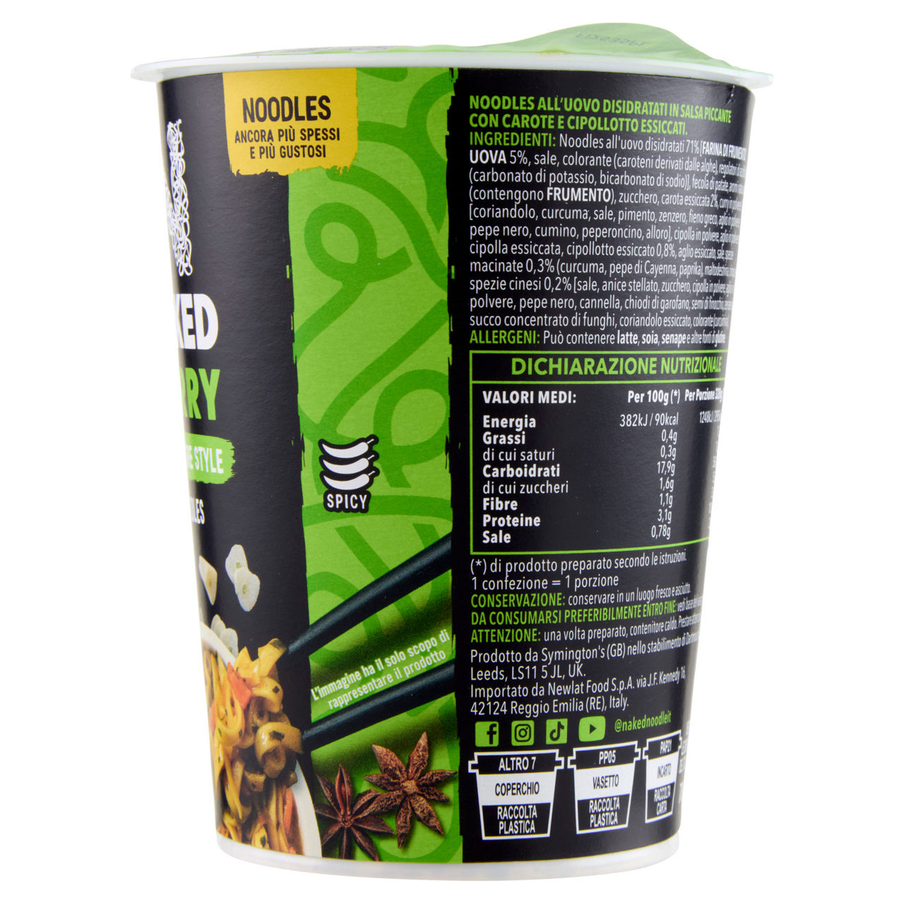 Noodles in salsa piccante Singapore Style 78 gr - Immagine 31