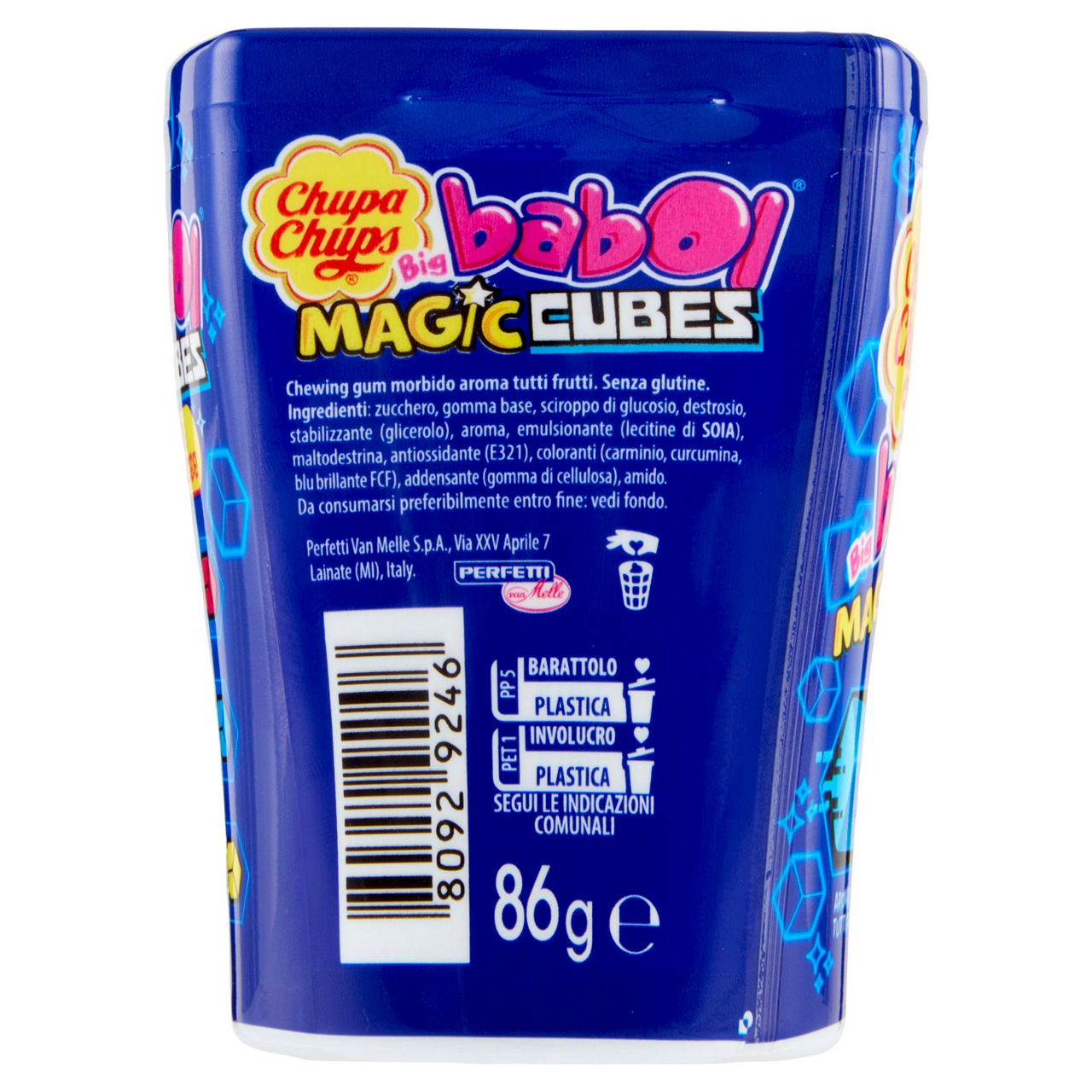 Chewing gum morbidi in cubetti colorati alla frutta 86 gr - Immagine 31