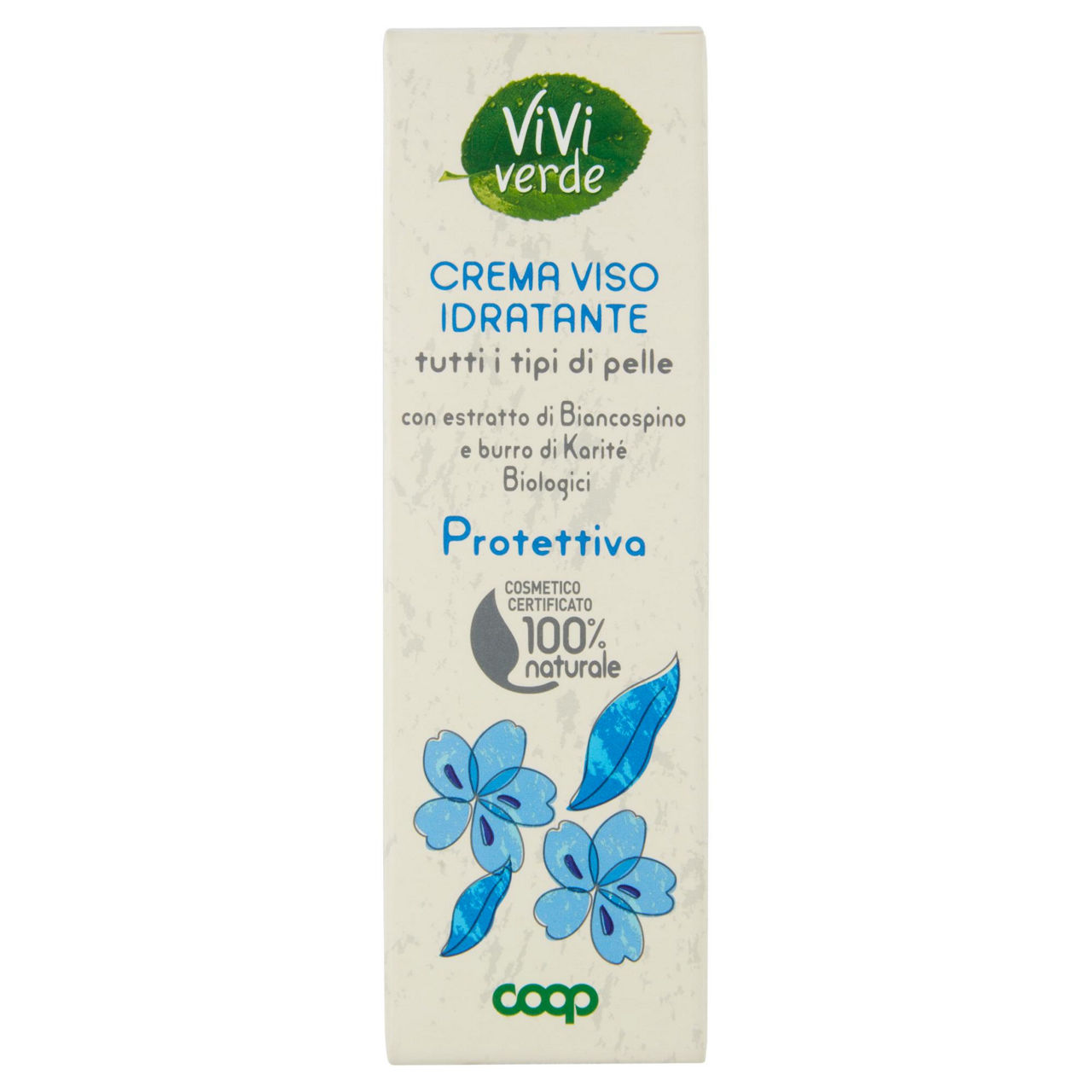 Crema viso idratante protettiva vivi verde coop ml 50 - Immagine 01