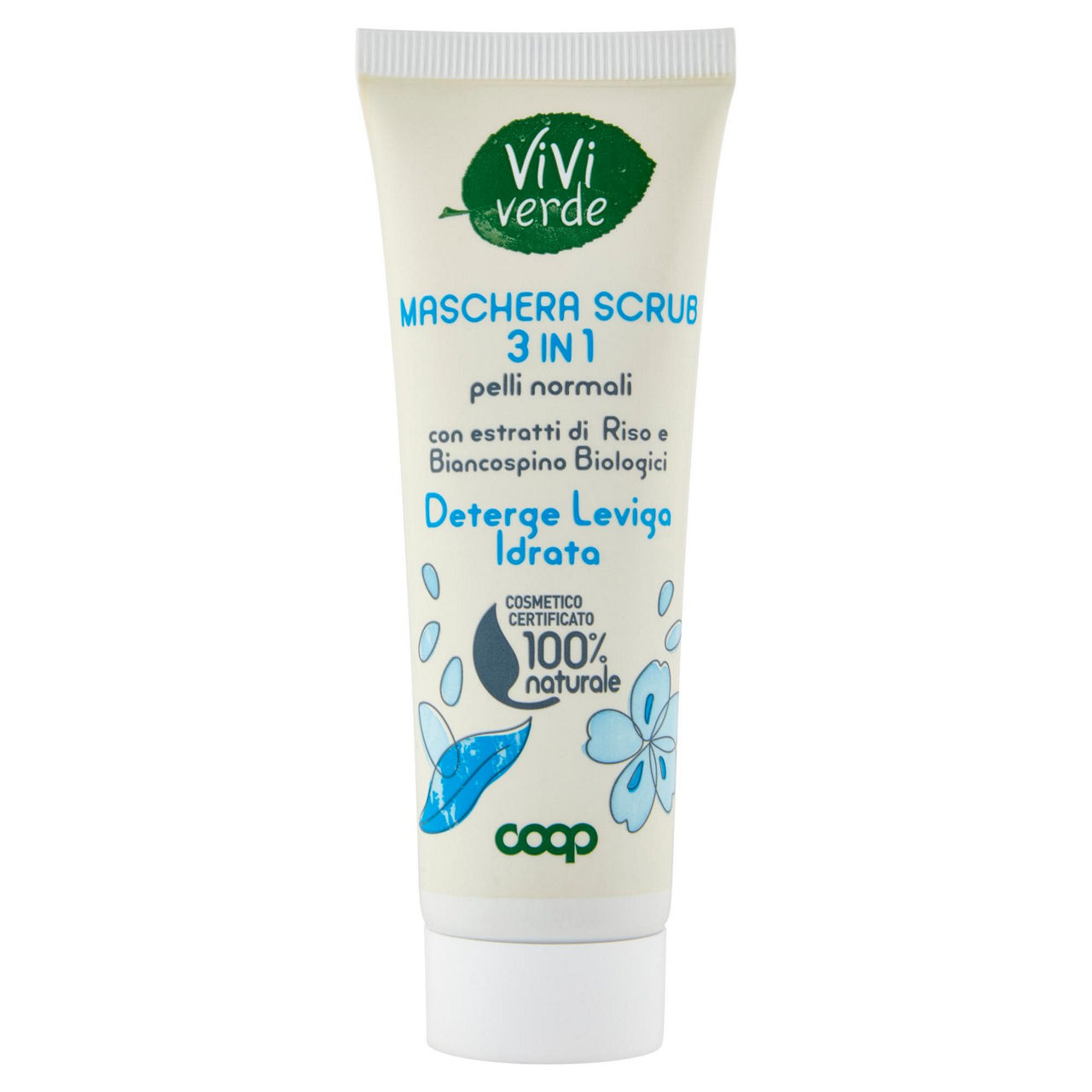 Maschera scrub 3 in 1 vivi verde coop ml 50 - Immagine 01