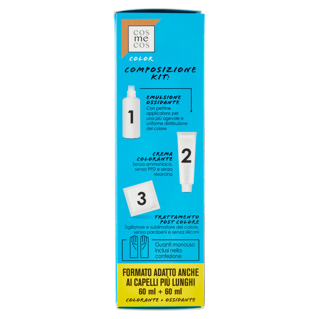 Colorazione per capelli permanente 5.0 castano chiaro 1 pz - Immagine 11