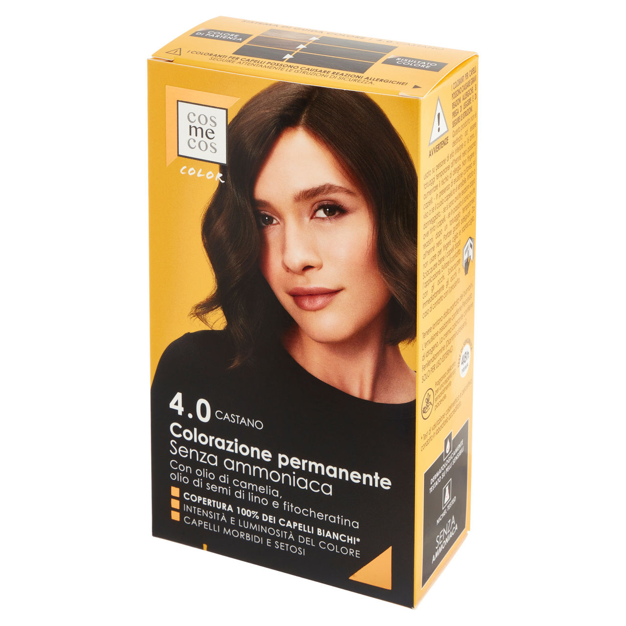 Colorazione per capelli permanente 4.0 castano 1 pz - Immagine 51