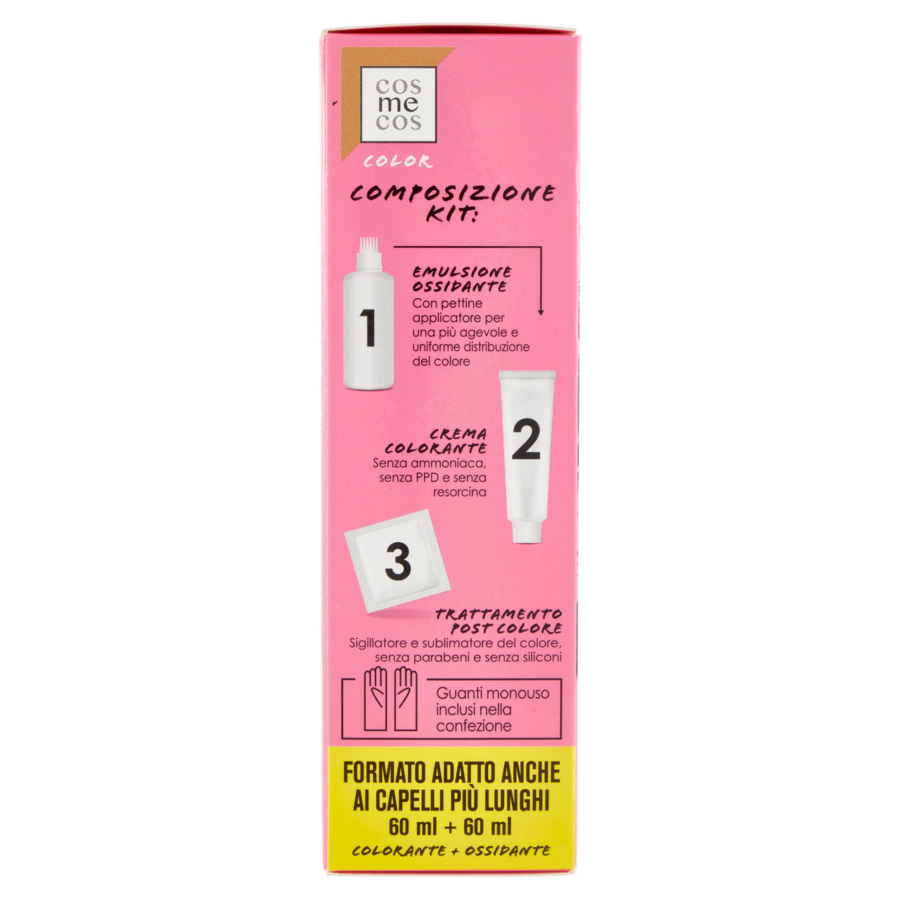 Colorazione per capelli permanente 3.0 castano scuro 1 pz - Immagine 11