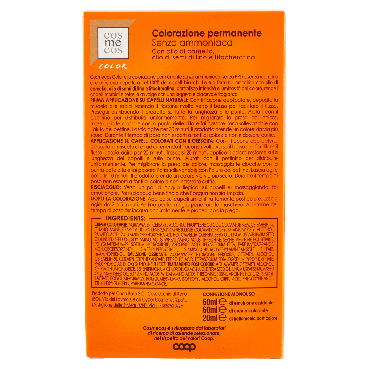 Colorazione per capelli permanente 1.0 nero 1 pz - Immagine 31