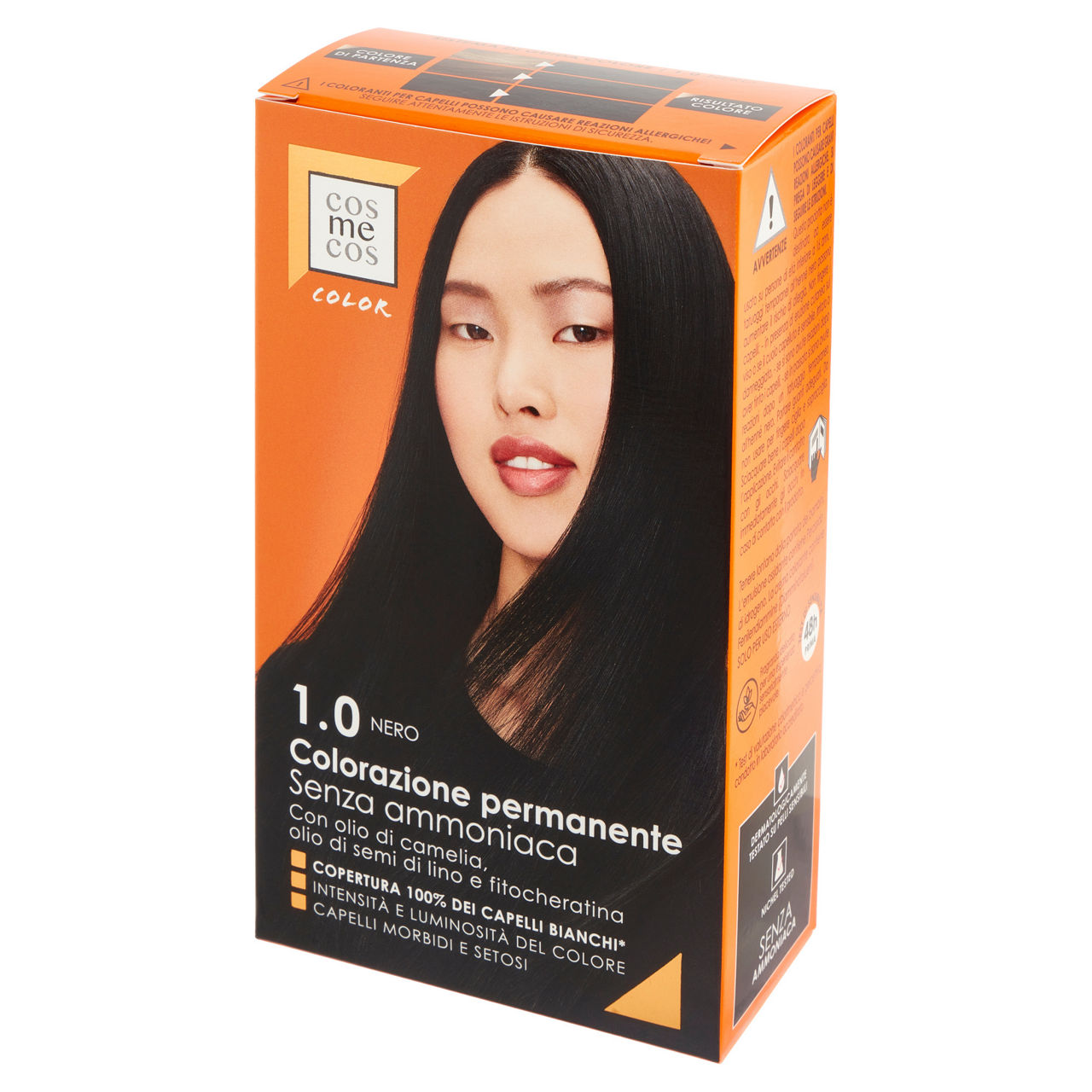 Colorazione per capelli permanente 1.0 nero 1 pz - Immagine 11