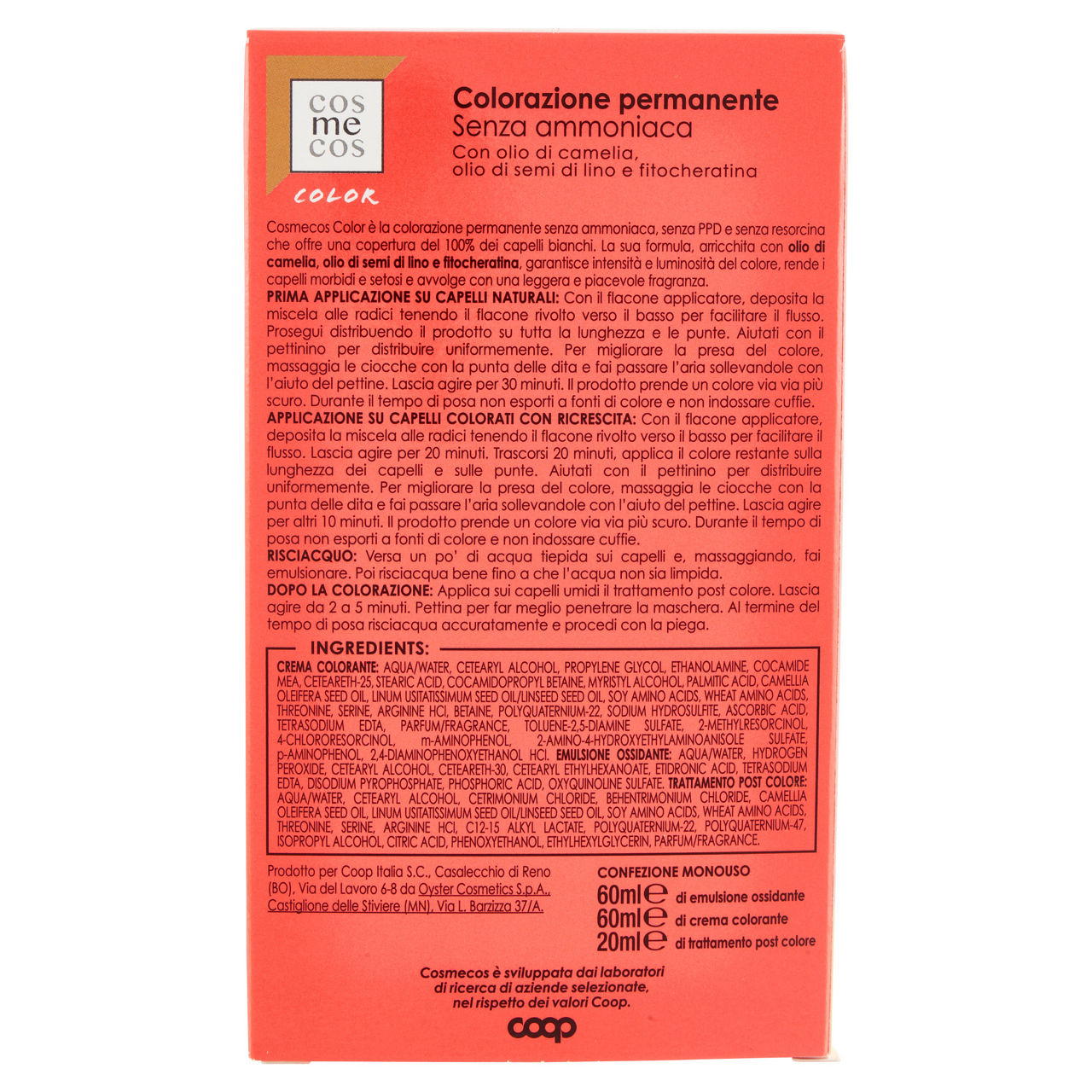 Colorazione per capelli permanente 6.0 biondo scuro 1 pz - Immagine 51