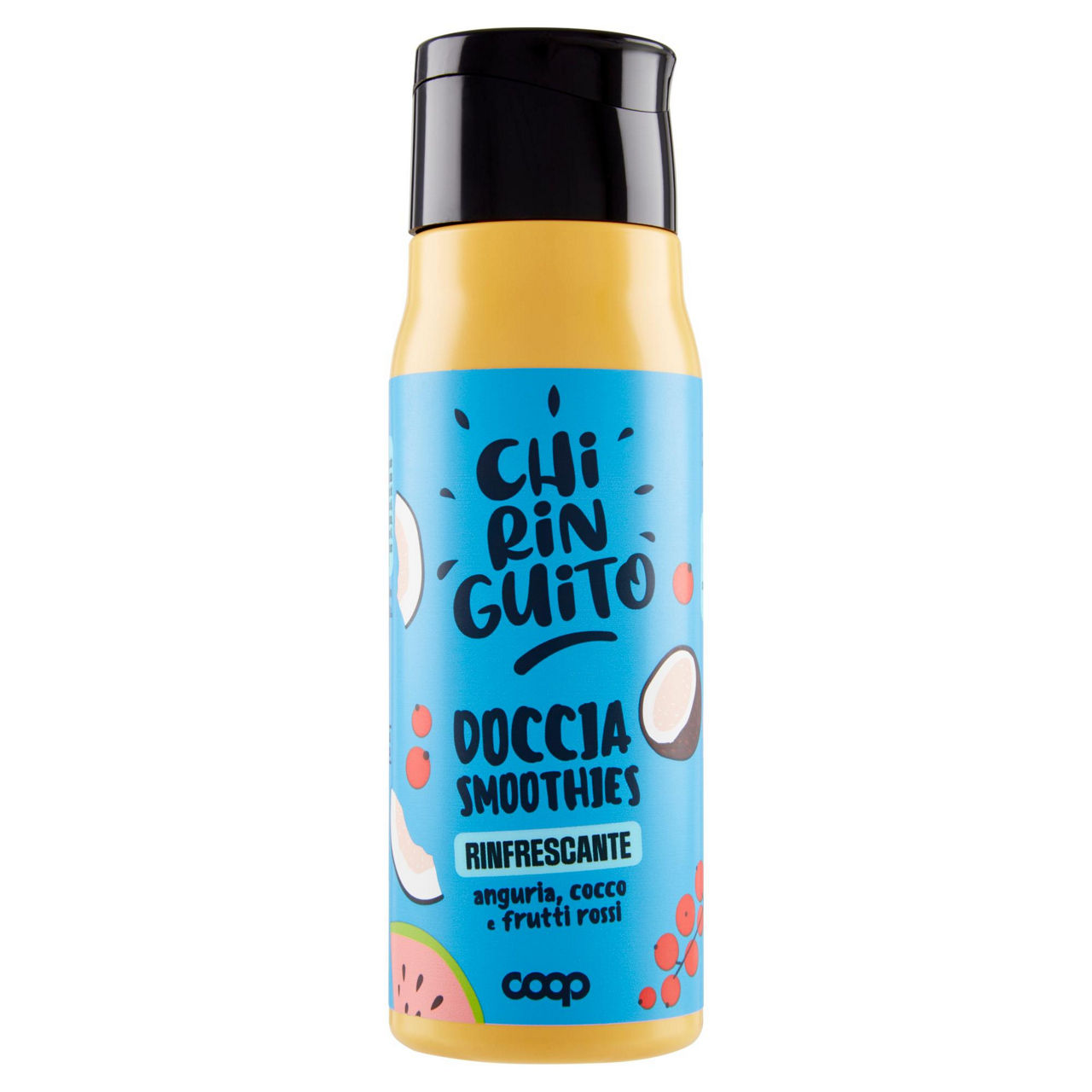 Doccia smoothies rinfrescante anguria cocco frutti rossi chiringuito coop ml 300