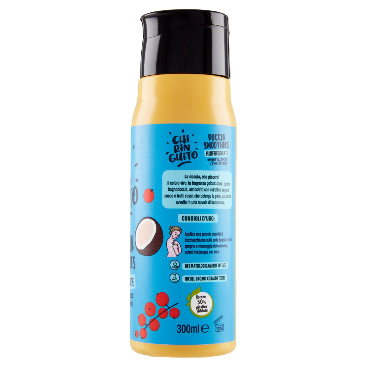 Doccia smoothies rinfrescante anguria cocco frutti rossi chiringuito coop ml 300 - Immagine 31