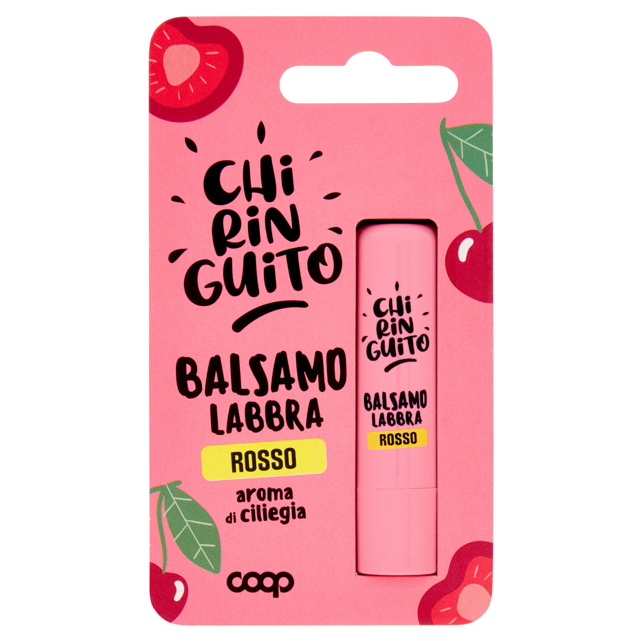 Balsamo labbra rosso aroma di ciliegia chiringuito coop g 4,8 pz.1 - Immagine 01
