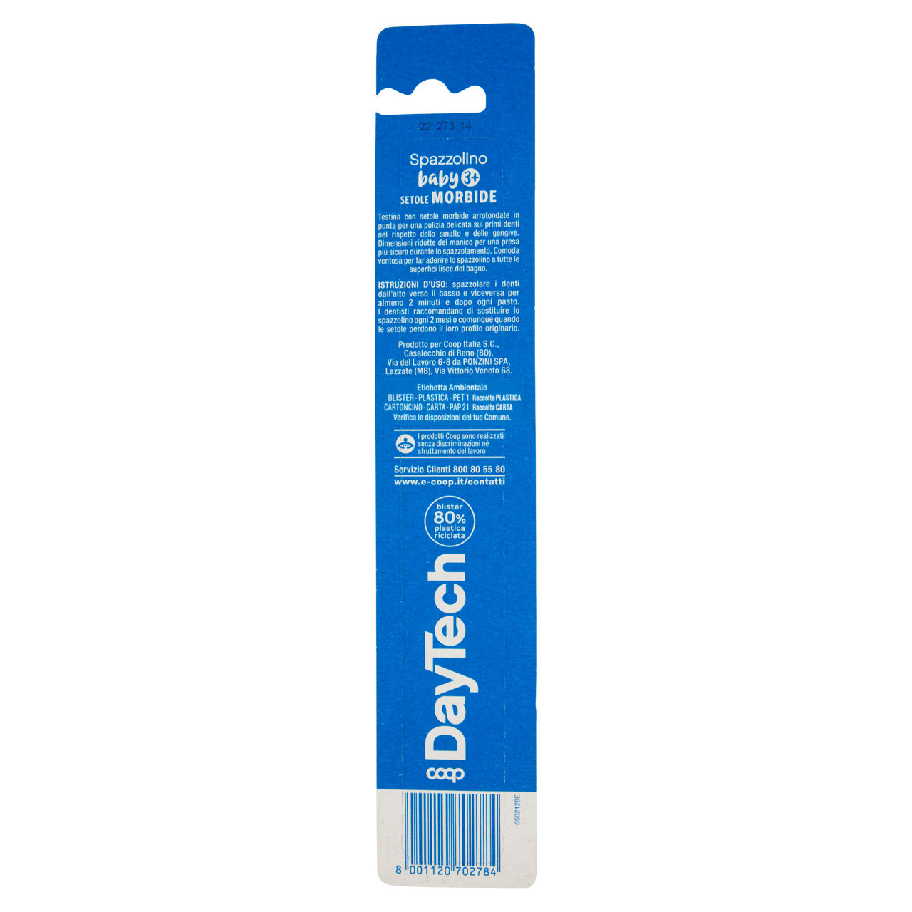 Spazzolino  setole morbide baby 3+ 1 pz - Immagine 11