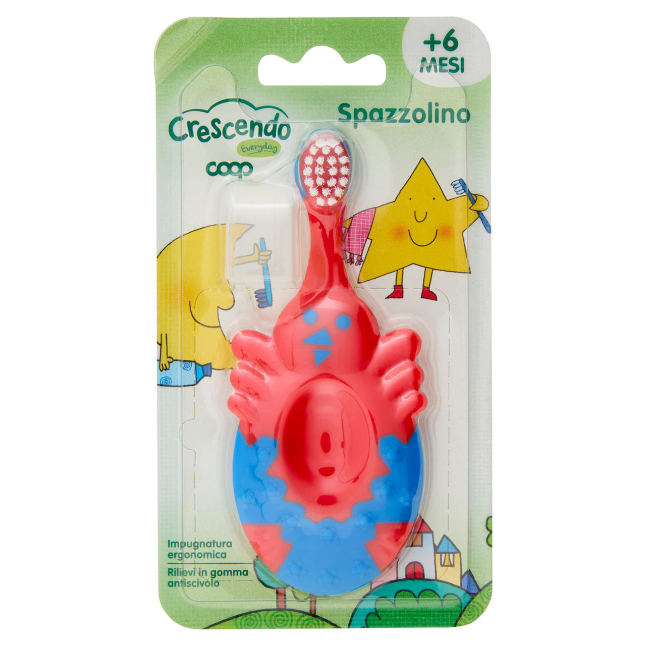 Spazzolino mesi 6+ coop crescendo everyday pz.1