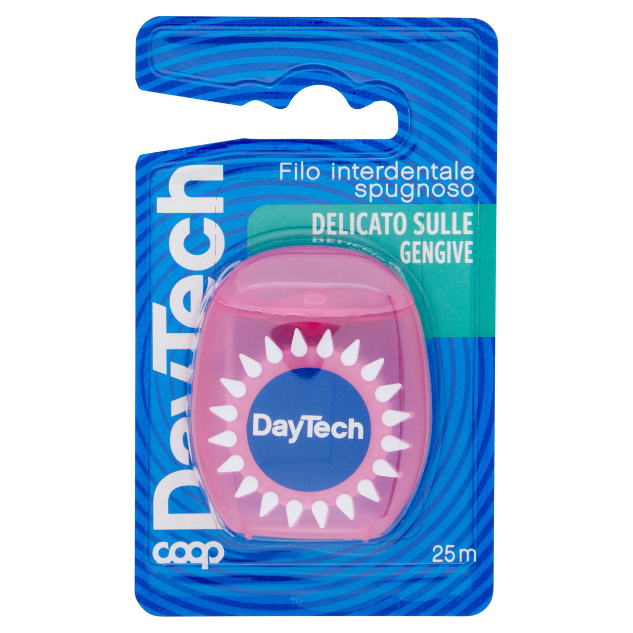 Filo interdentale spugnoso delicato sulle gengive 25 mt