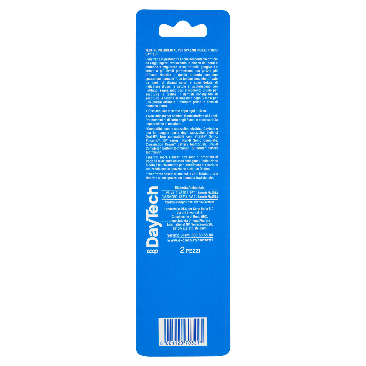 Testine di ricambio spazzolino elettrico interdental 2 pz - Immagine 31