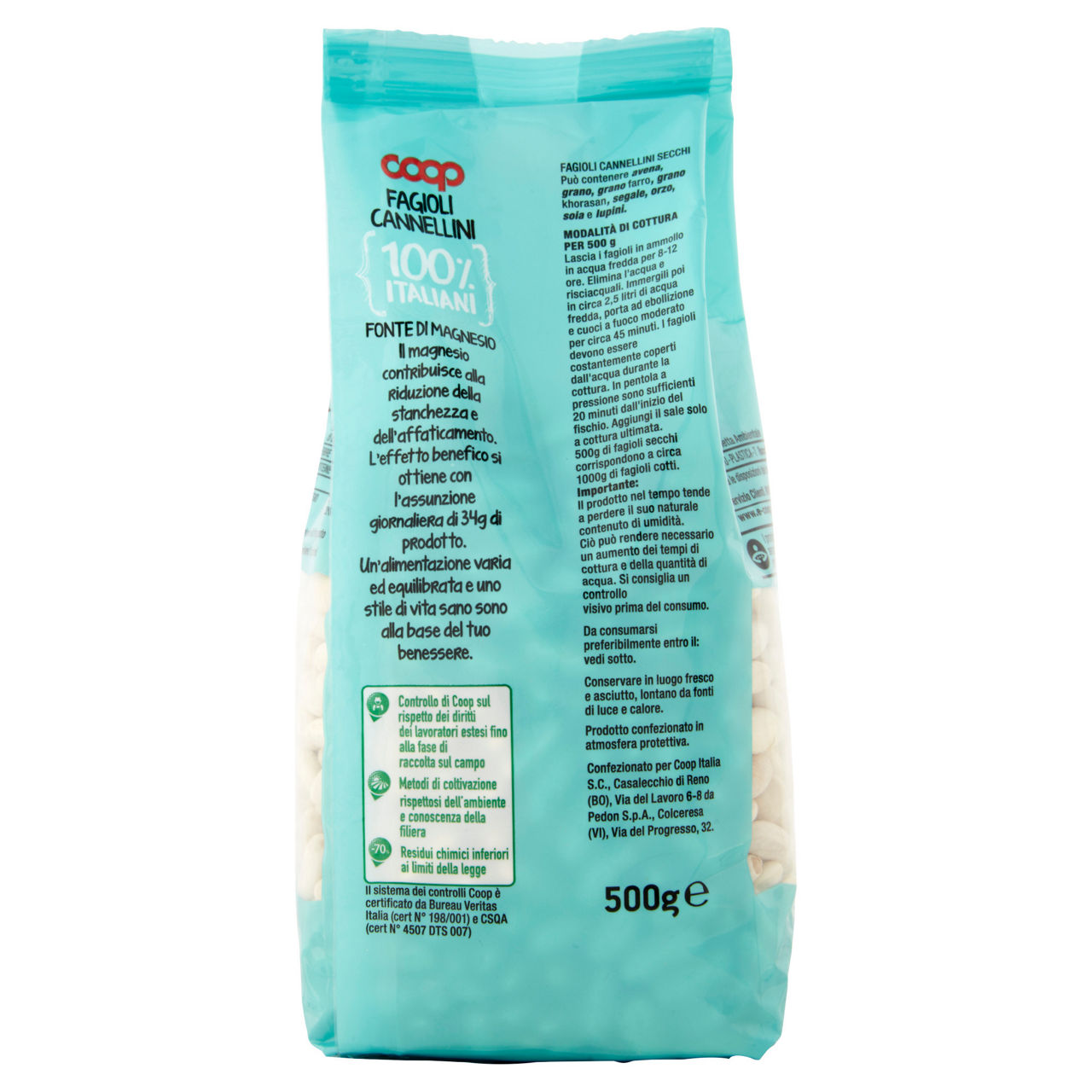 Fagioli cannellini 500 gr - Immagine 71
