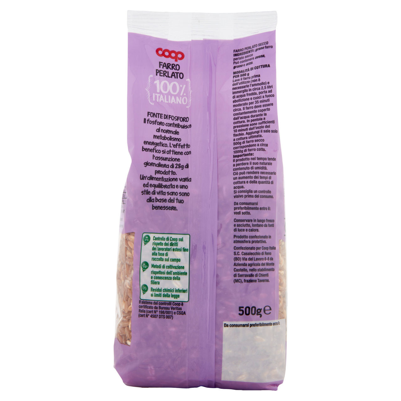 Farro perlato 500 gr - Immagine 141