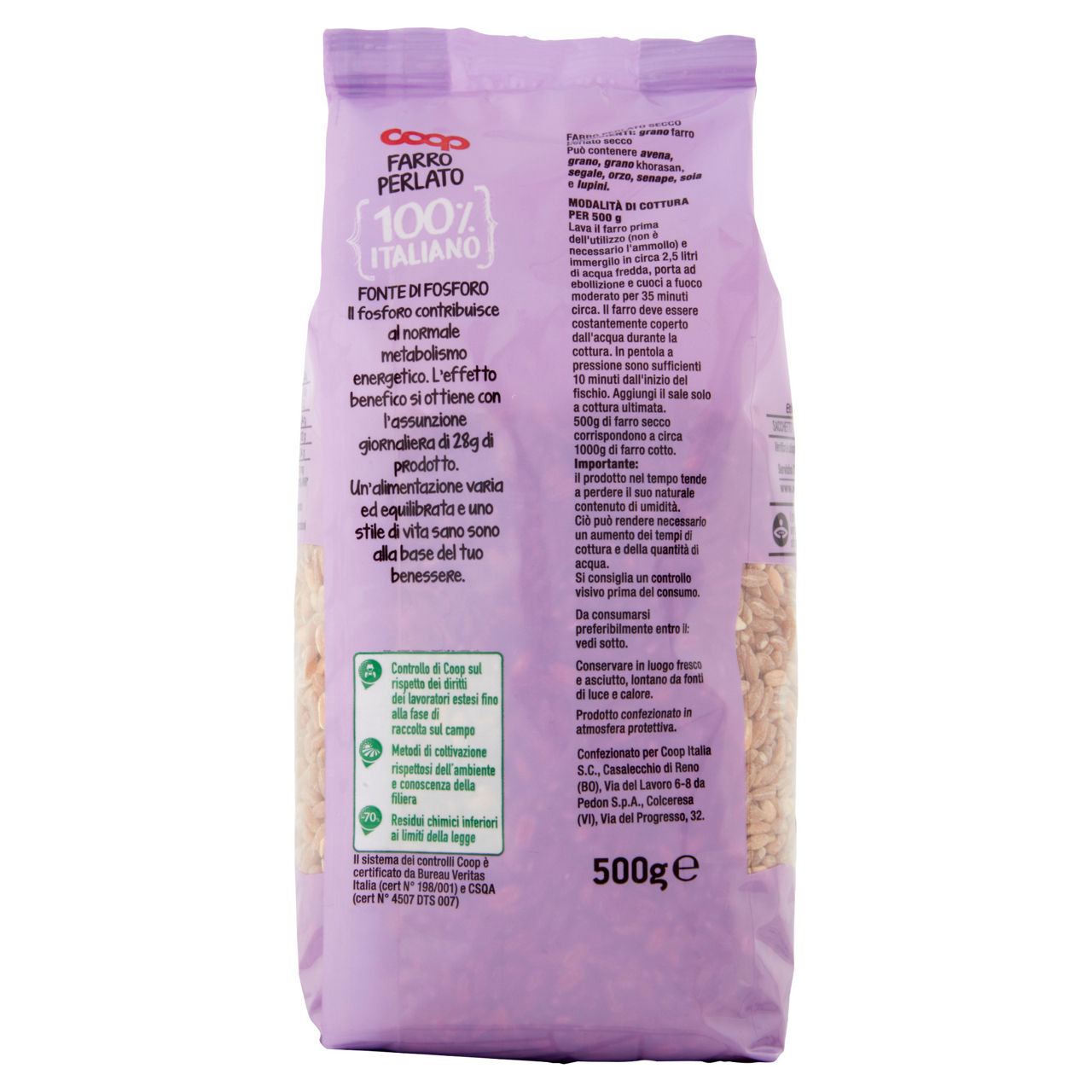 Farro perlato 500 gr - Immagine 131