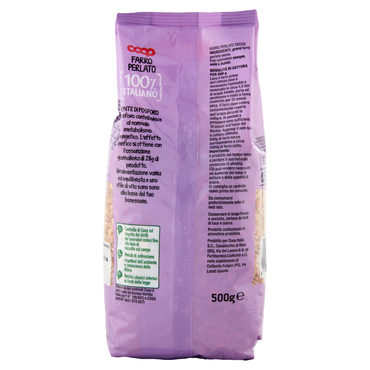 Farro perlato 500 gr - Immagine 181